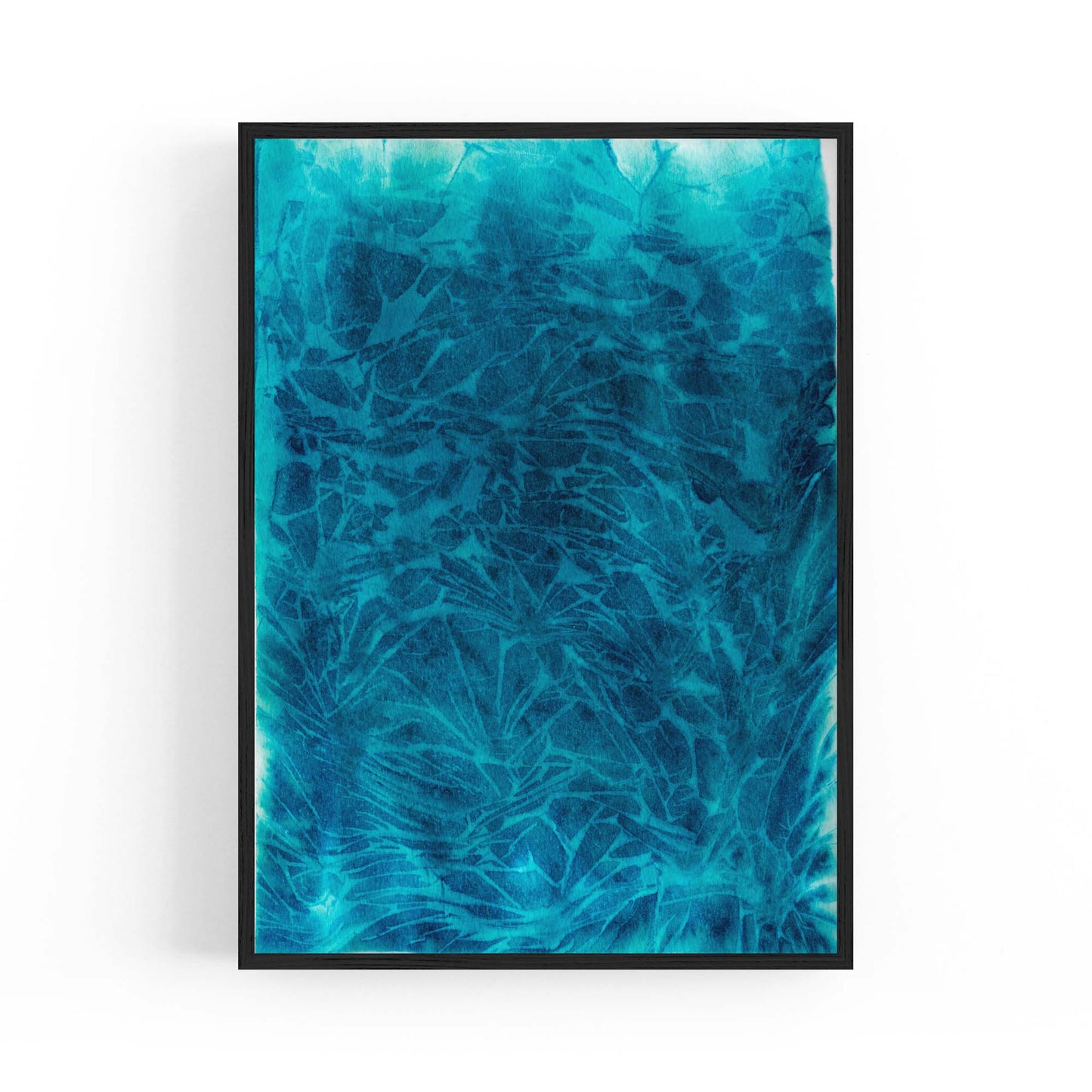 Minimal Blue Painting Abstract Modern Wall Art #19 - The Affordable Art Company