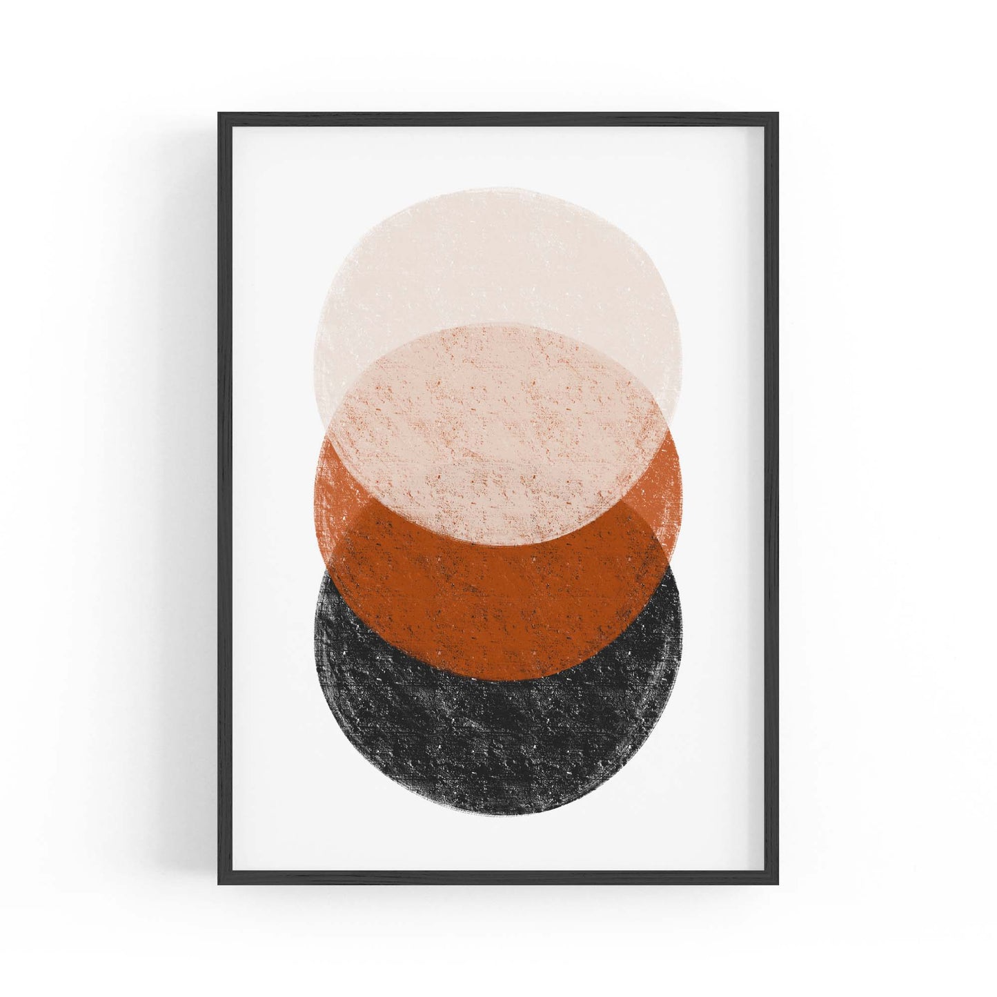 Modern Abstract Shape Minimal Retro Wall Art #9 - The Affordable Art Company