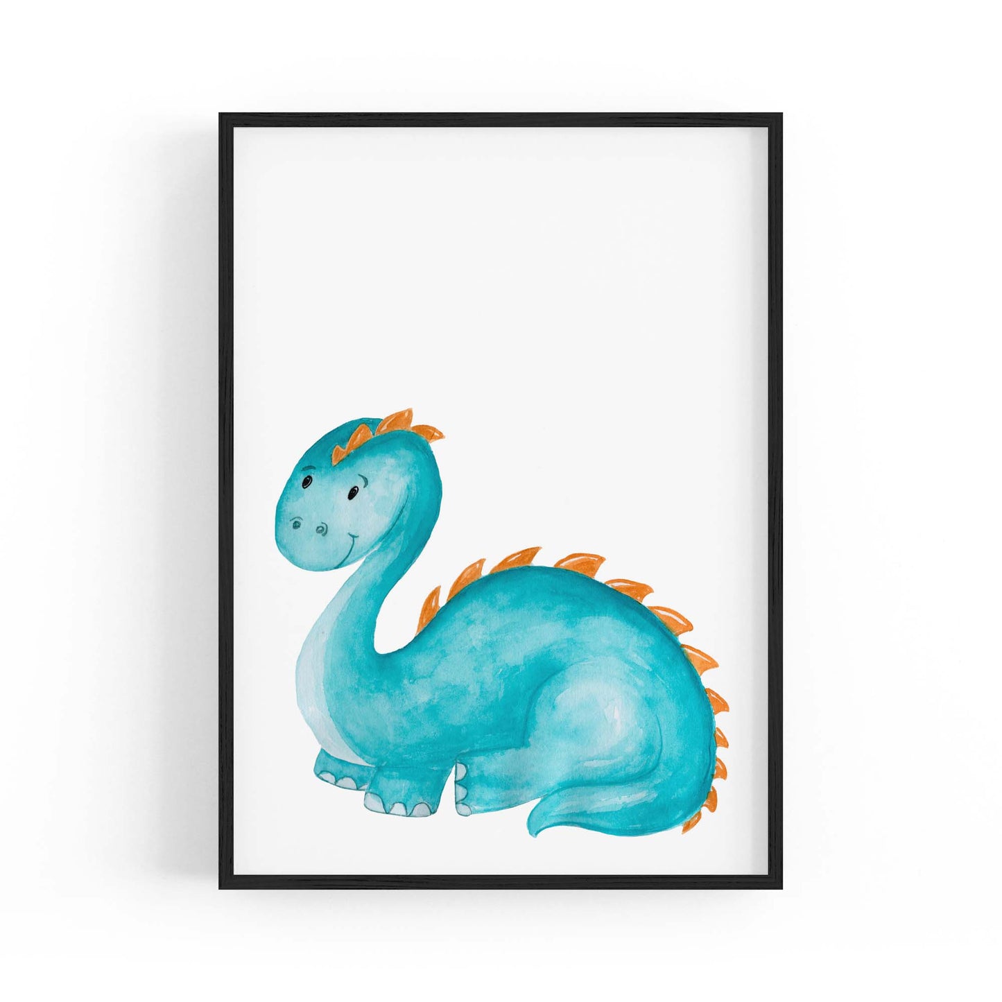 Cute Cartoon Dinosaur Boys Bedroom Wall Art #7 - The Affordable Art Company