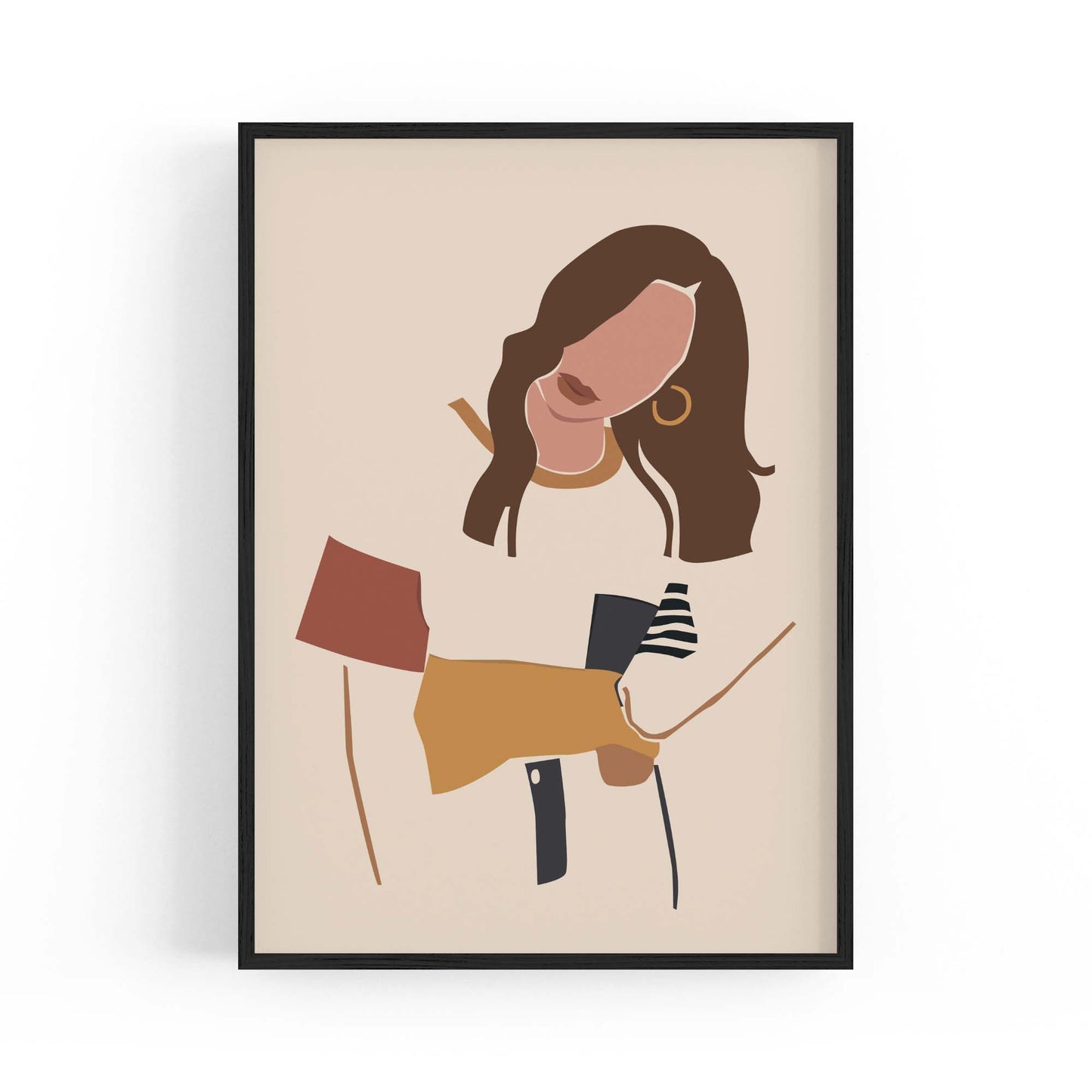 Born In The 80s Retro Fashion Bedroom Wall Art - The Affordable Art Company