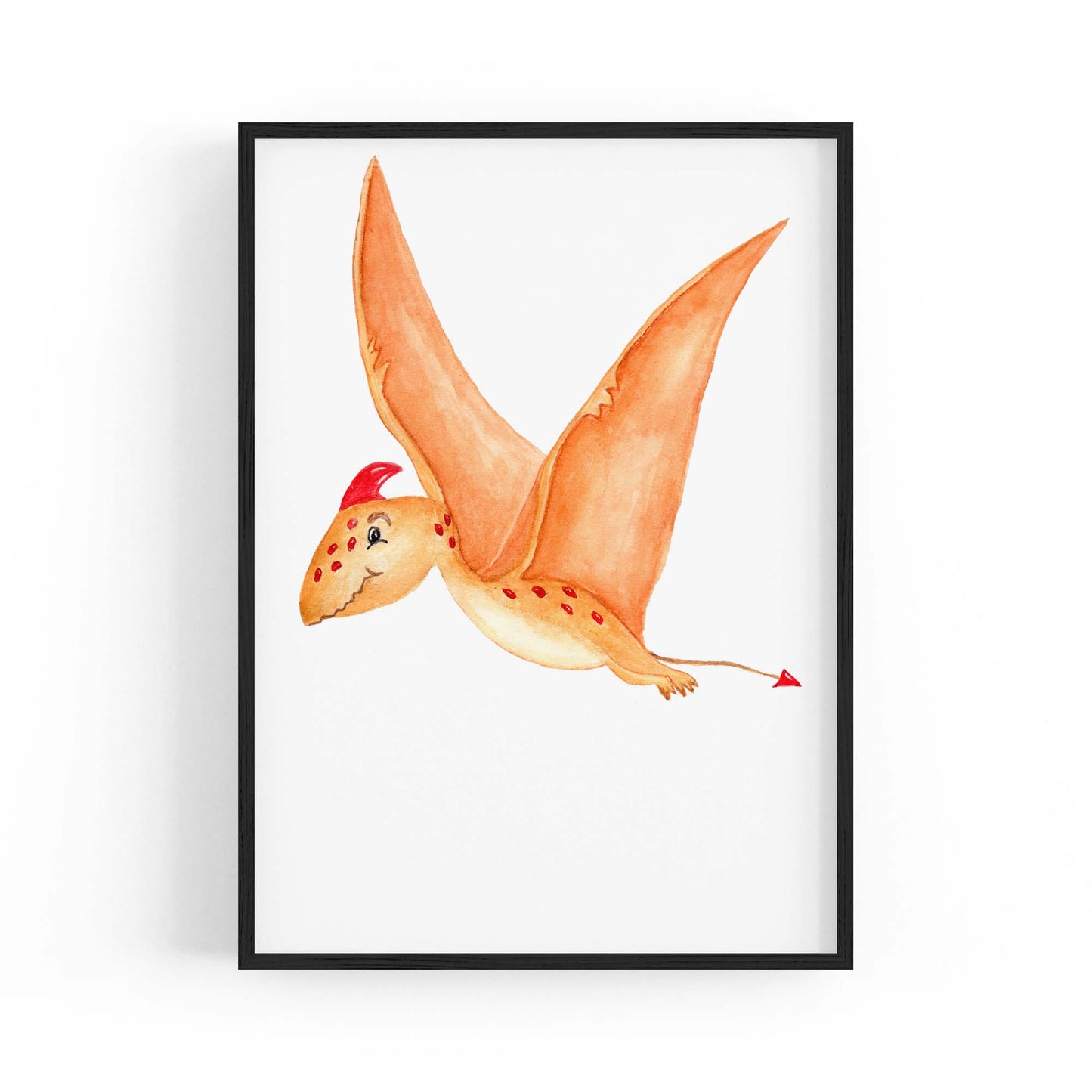 Cute Cartoon Dinosaur Boys Bedroom Wall Art #11 - The Affordable Art Company