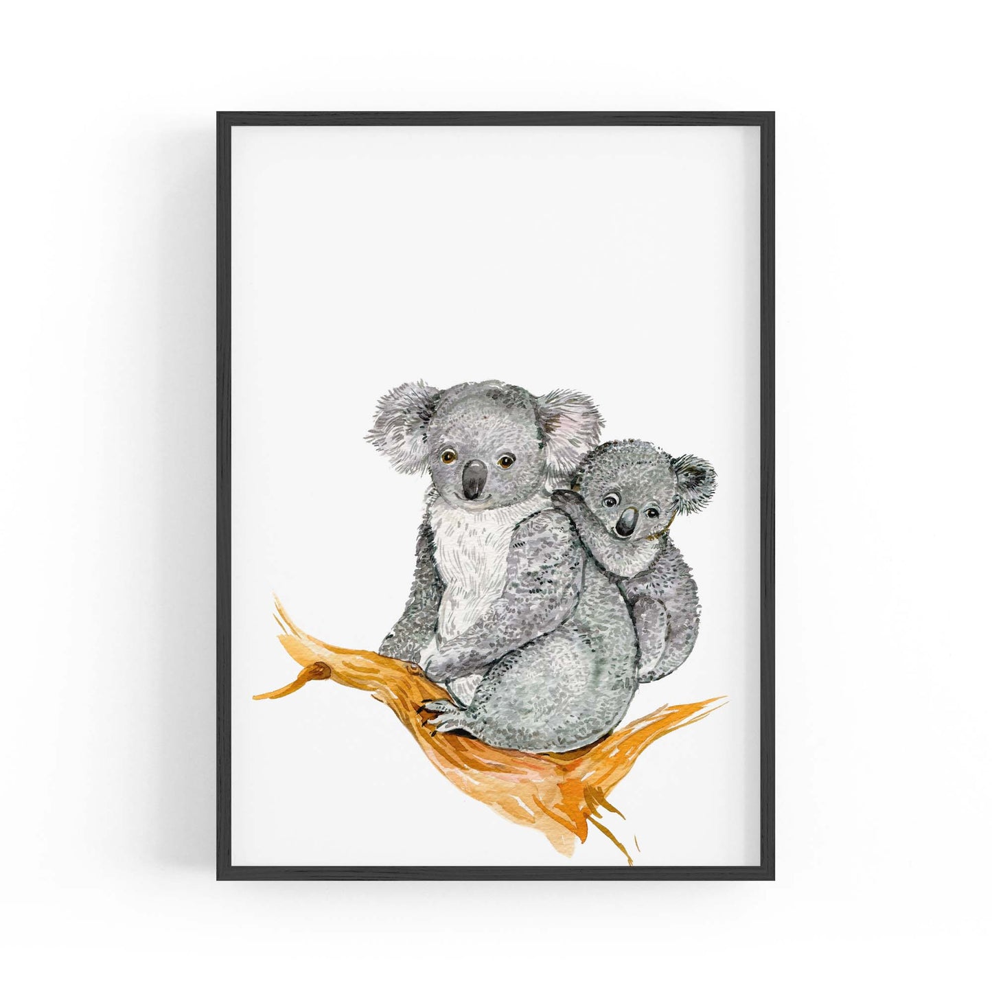 Australian Koala Painting Animal Nursery Wall Art #1 - The Affordable Art Company