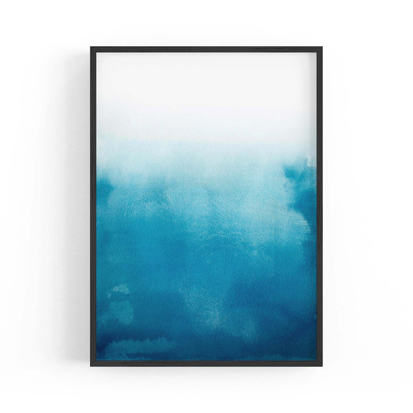 Minimal Blue Painting Abstract Modern Wall Art #9 - The Affordable Art Company