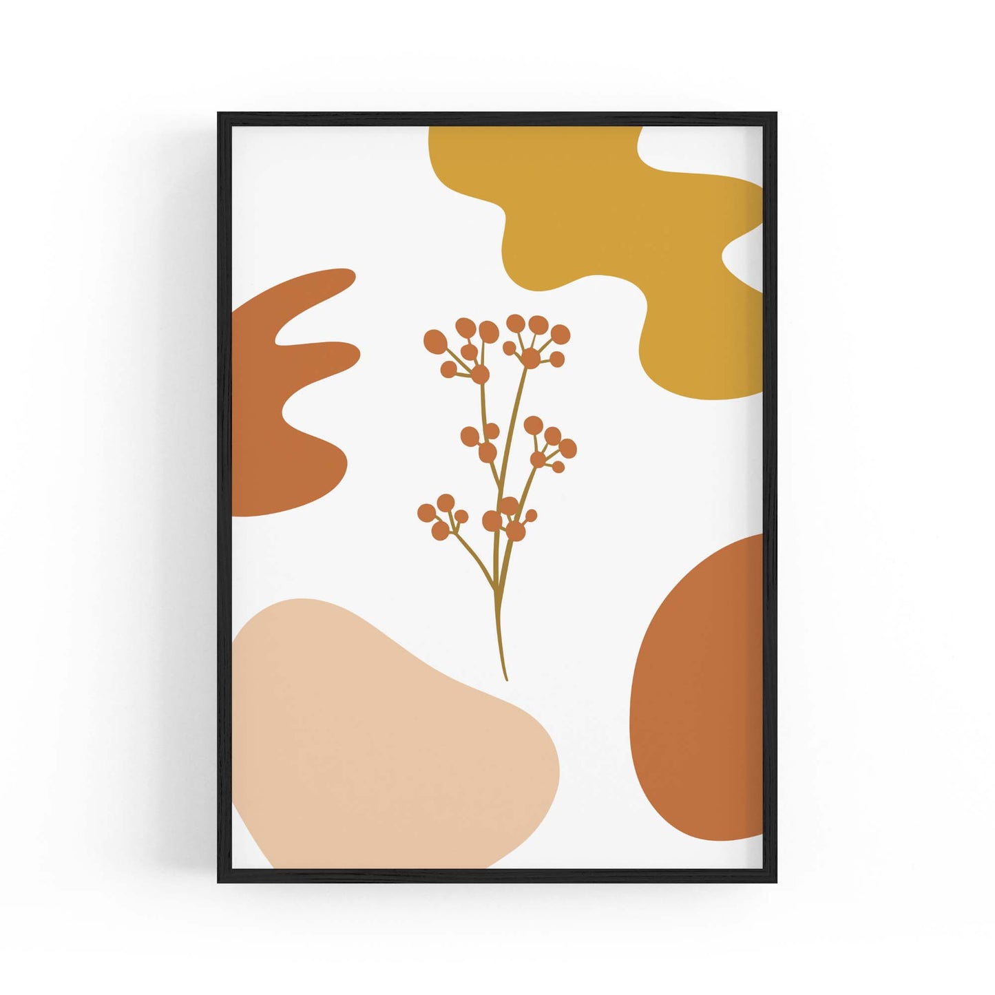 Minimal Berries Abstract Kitchen Wall Art - The Affordable Art Company