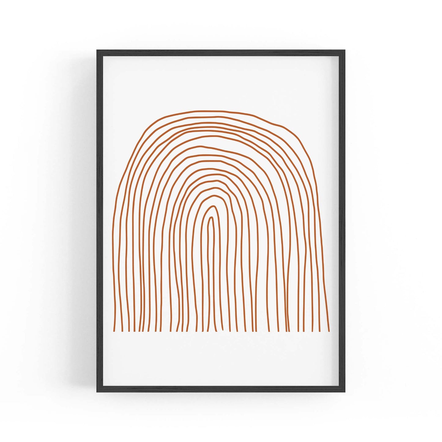 Minimal Lines Abstract Wall Art #2 - The Affordable Art Company