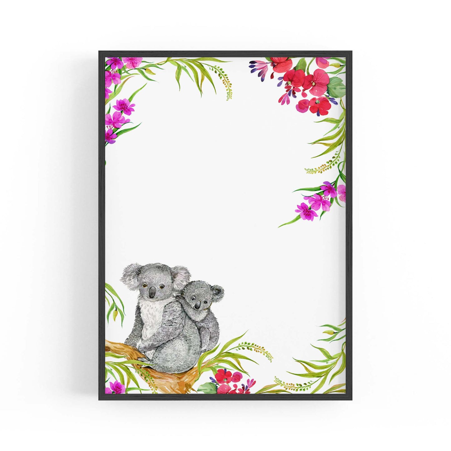 Australian Koala Painting Animal Nursery Wall Art #2 - The Affordable Art Company