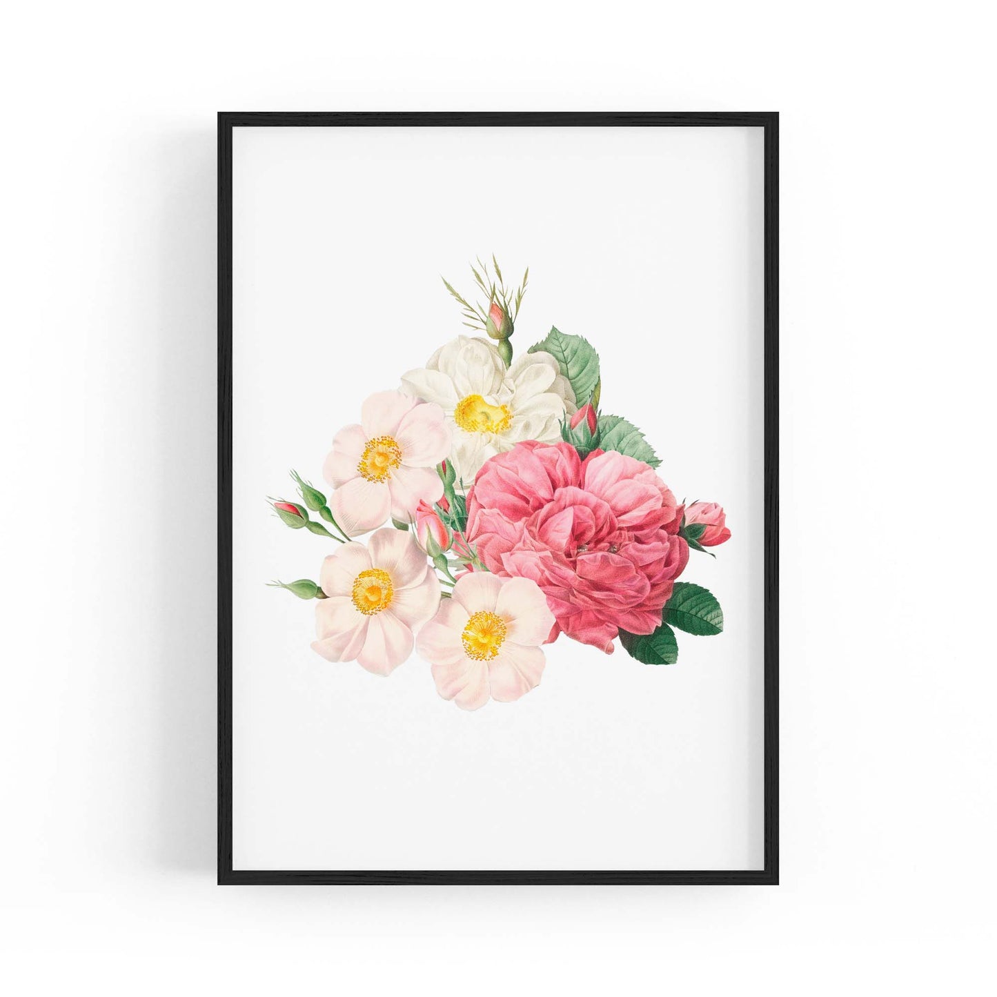 Botanical Flower Painting Floral Kitchen Wall Art #5 - The Affordable Art Company