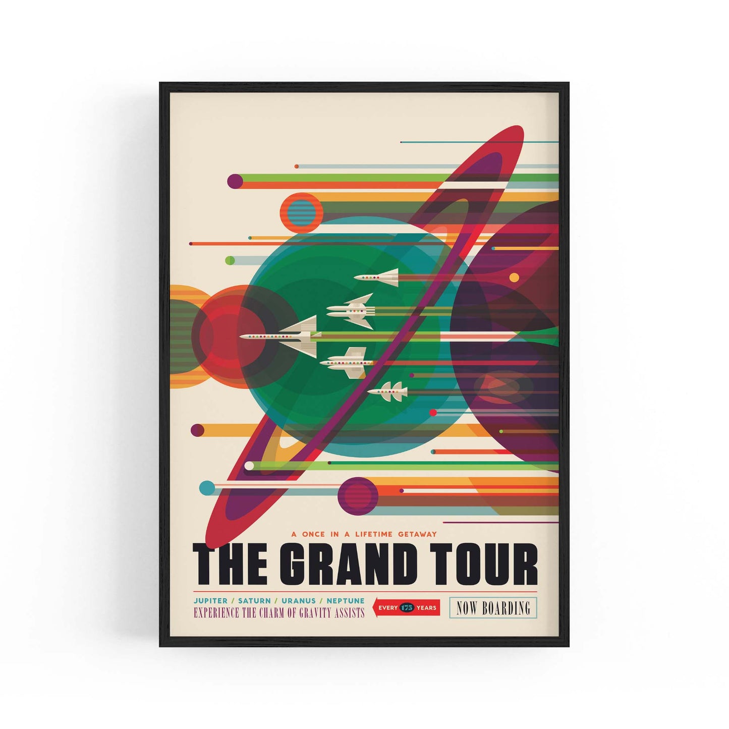 The Grand Tour NASA Space Science Wall Art - The Affordable Art Company