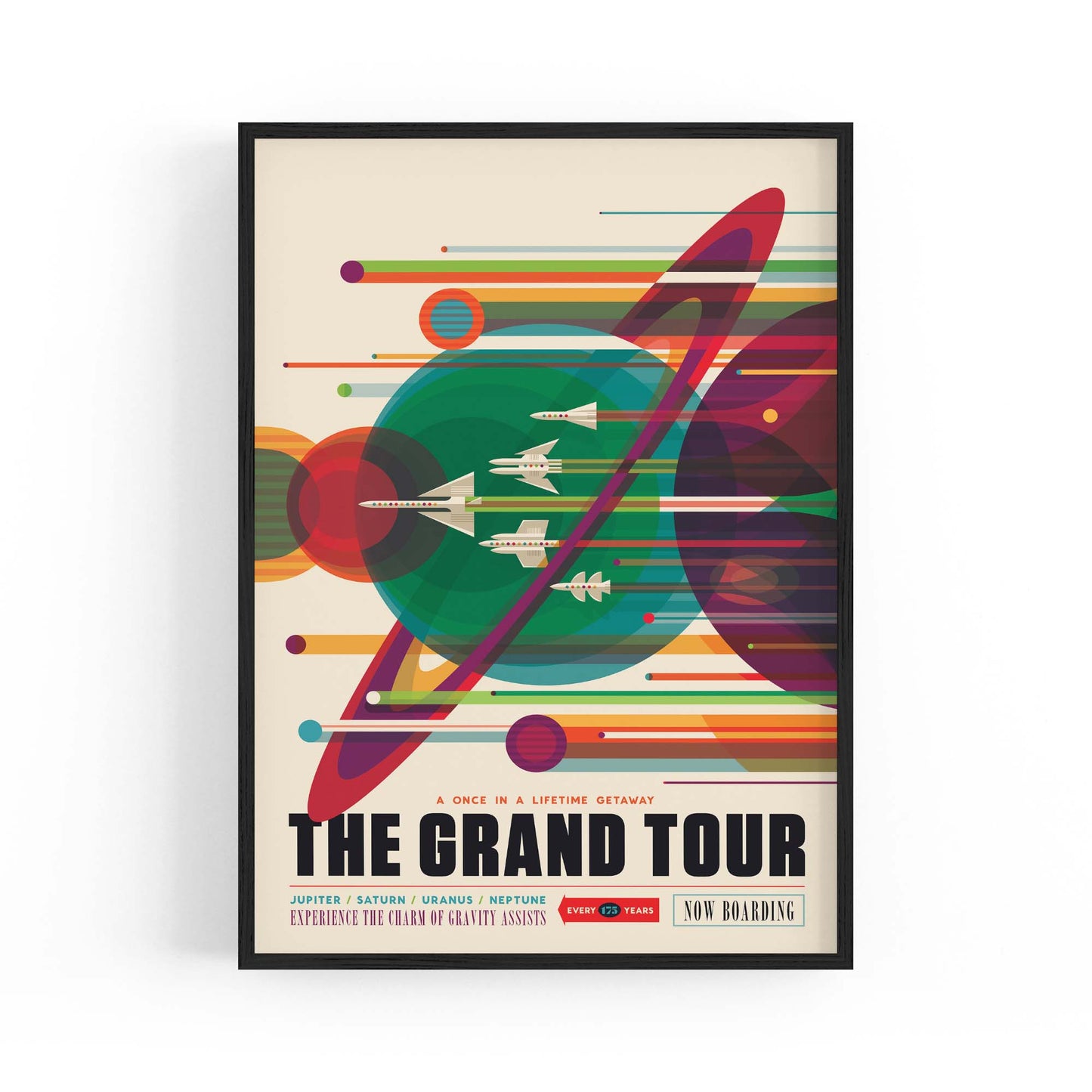 The Grand Tour  NASA Space Science Wall Art - The Affordable Art Company