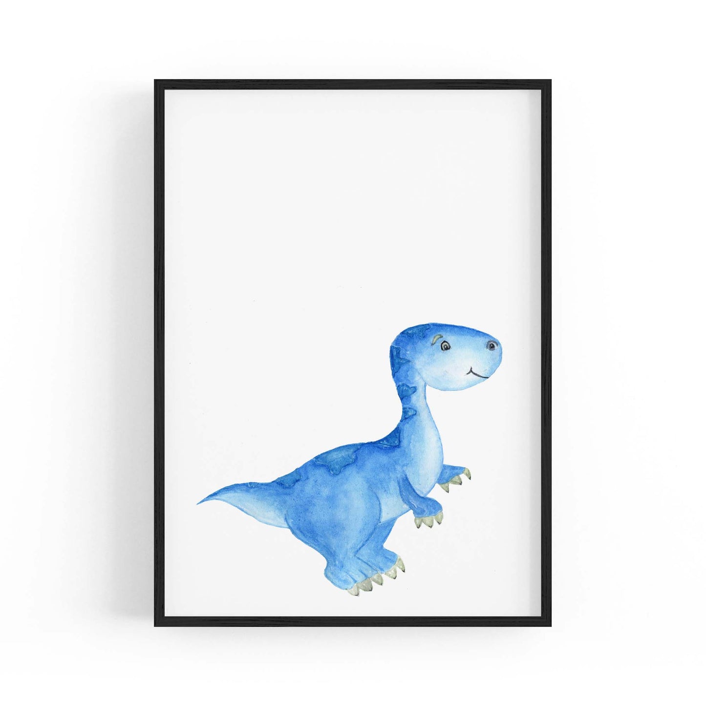 Cute Cartoon Dinosaur Boys Bedroom Wall Art #2 - The Affordable Art Company