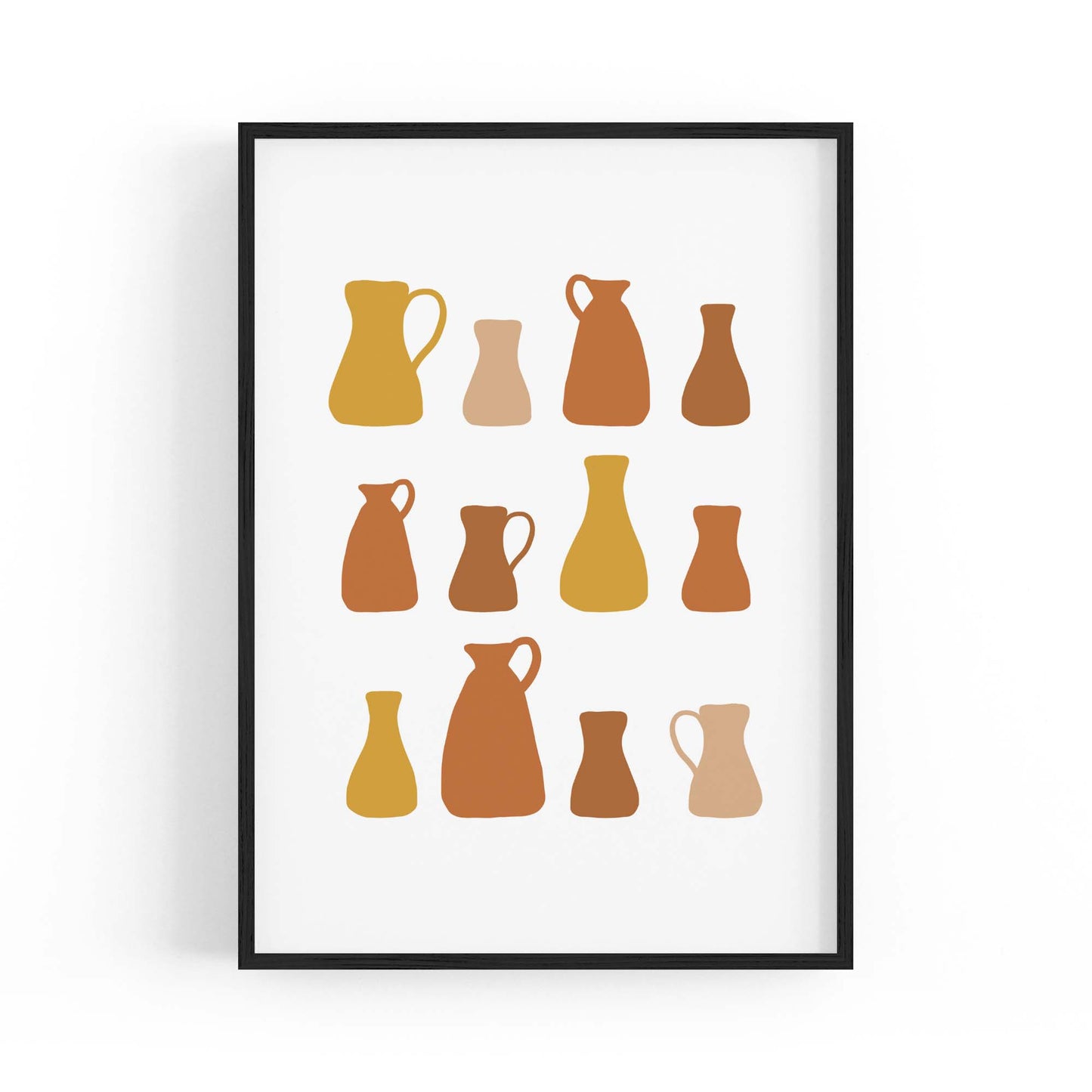 Terracotta Collection Kitchen Cafe Wall Art #2 - The Affordable Art Company