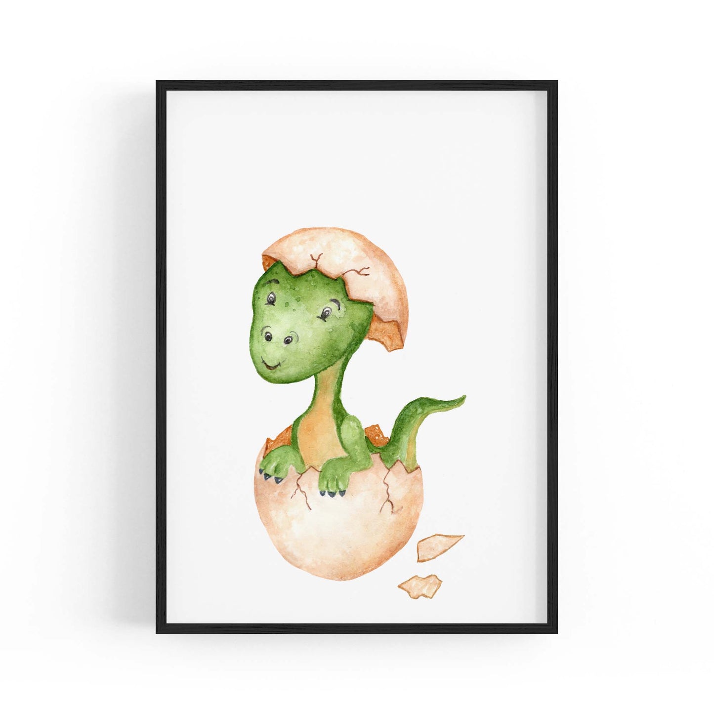 Cute Cartoon Dinosaur Boys Bedroom Wall Art #10 - The Affordable Art Company