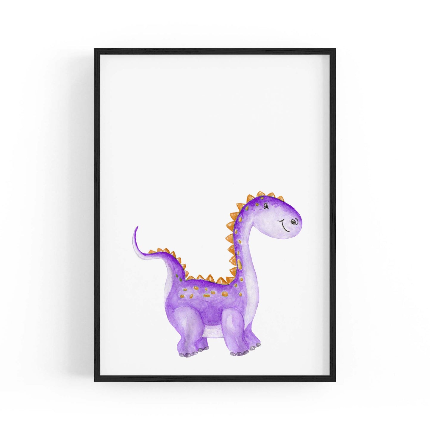 Cute Cartoon Dinosaur Boys Bedroom Wall Art #3 - The Affordable Art Company