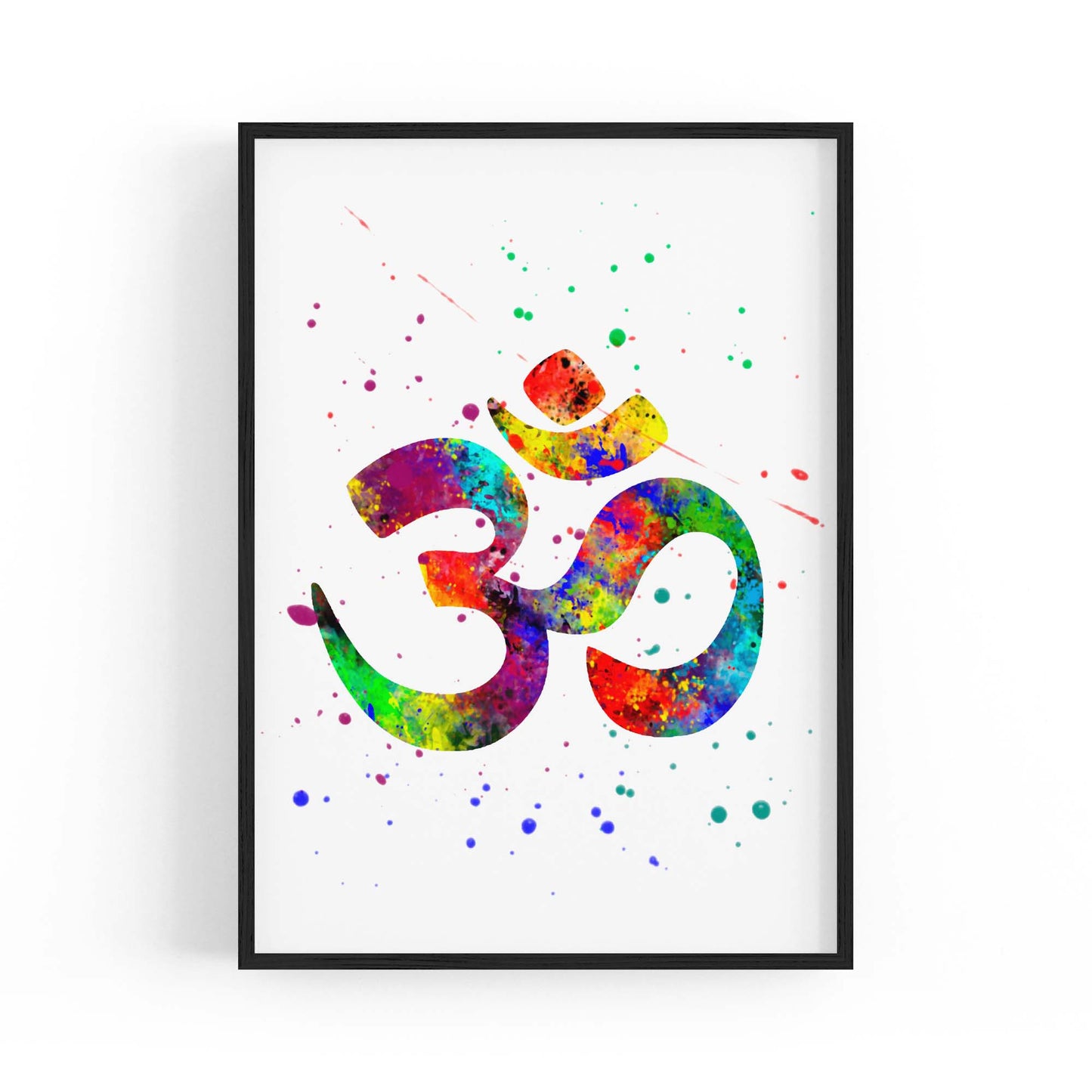 Yoga Studio Mandala Calming Yoga Buddhist Wall Art #2 - The Affordable Art Company