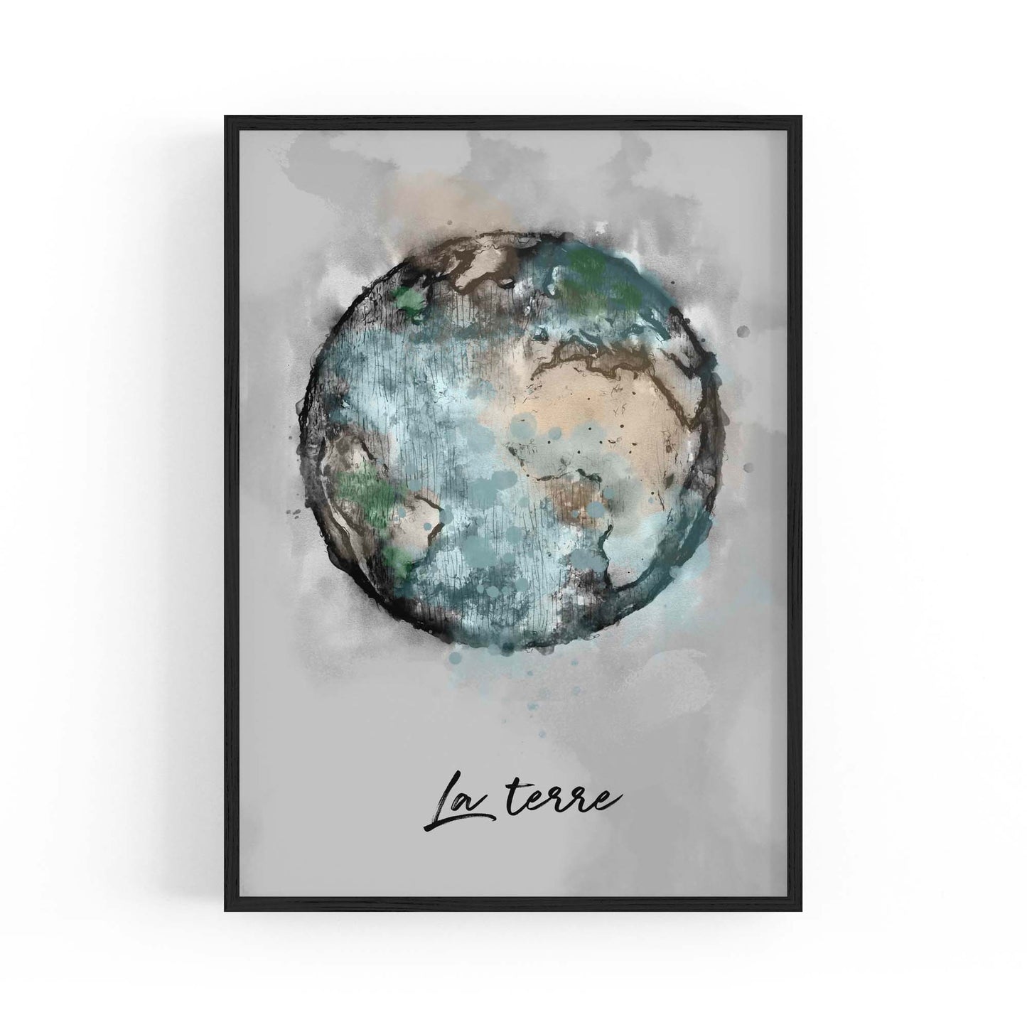 The Earth Space Science Painting Wall Art - The Affordable Art Company