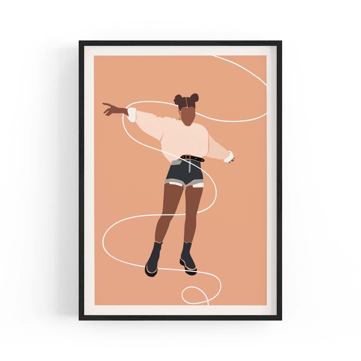 Born In The 90s Retro Fashion Bedroom Wall Art - The Affordable Art Company