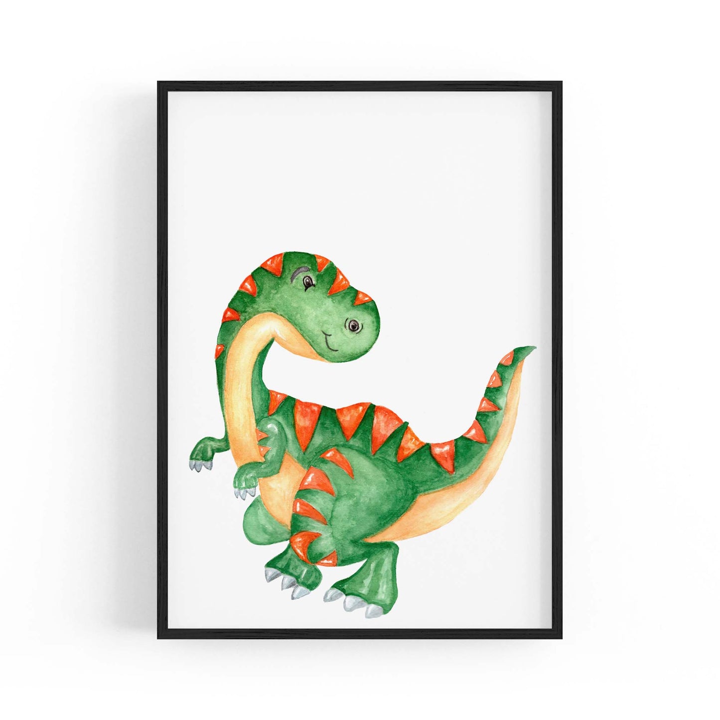 Cute Cartoon Dinosaur Boys Bedroom Wall Art #16 - The Affordable Art Company