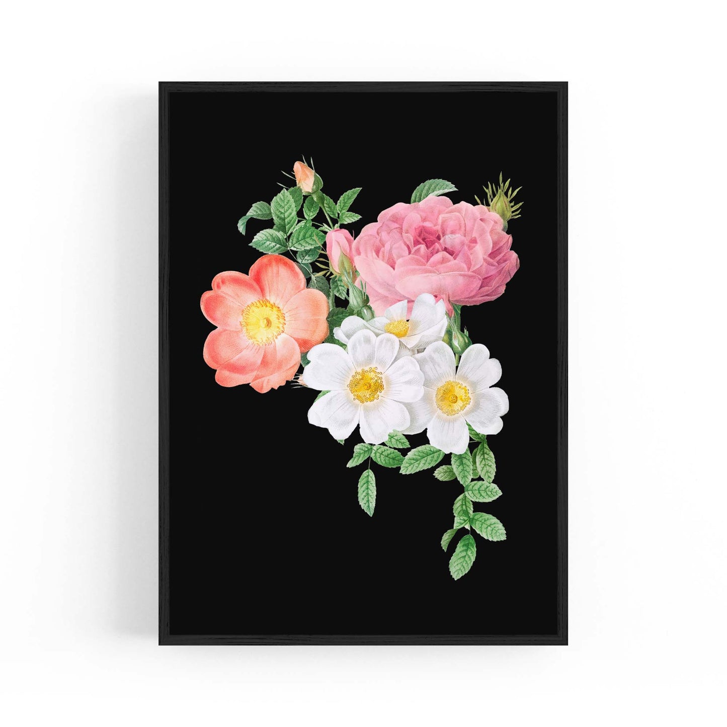 Botanical Flower Painting Floral Kitchen Wall Art #9 - The Affordable Art Company