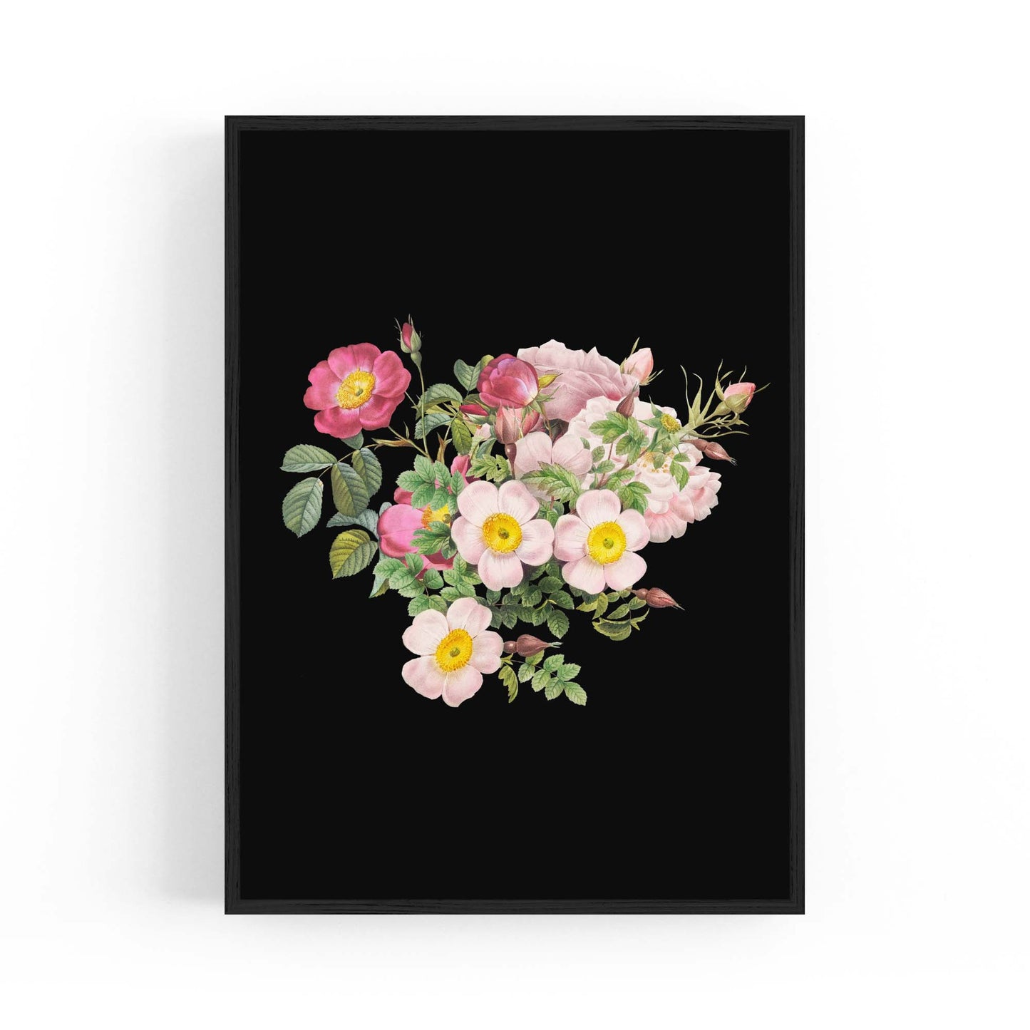 Botanical Flower Painting Floral Kitchen Wall Art #12 - The Affordable Art Company