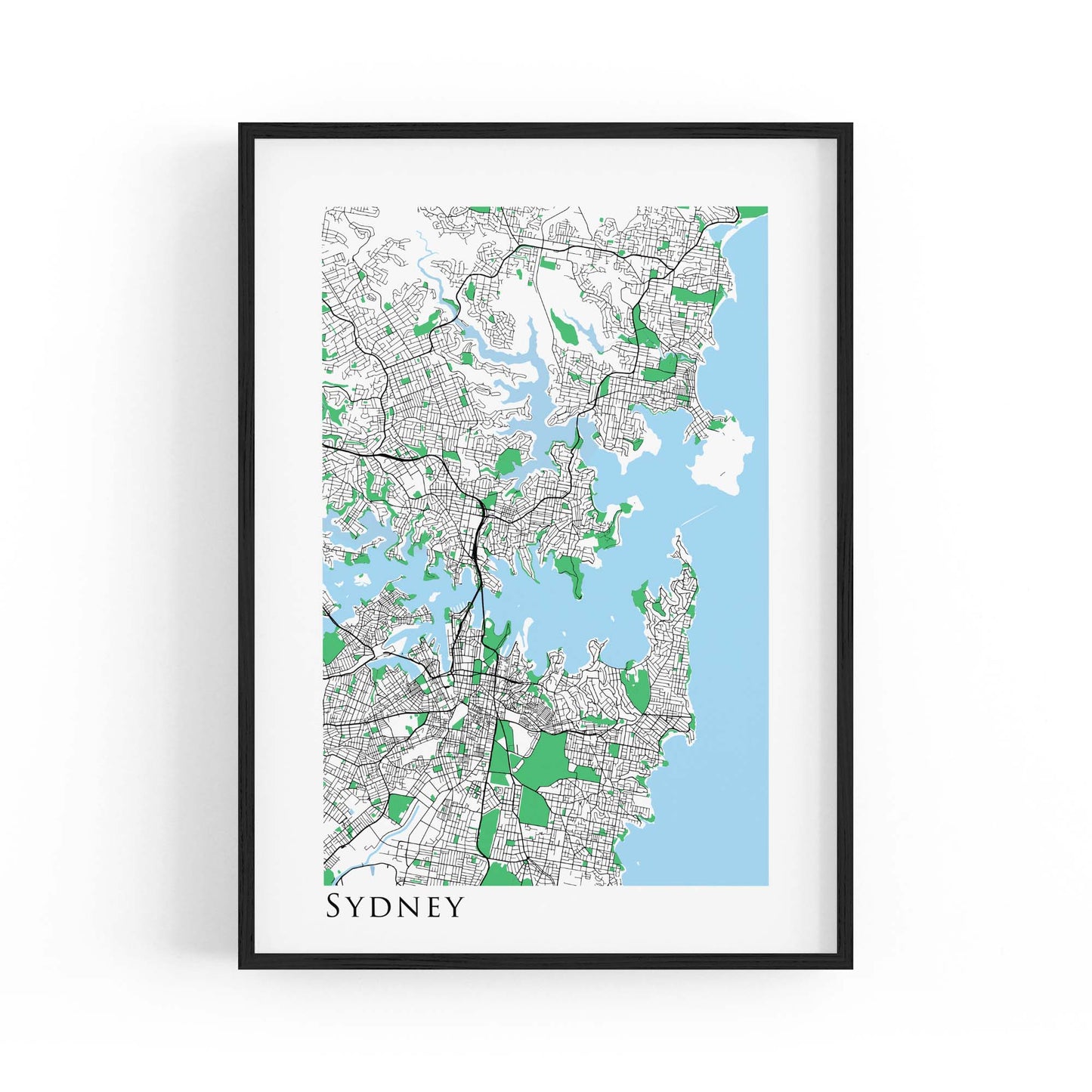 Minimal Sydney Modern New South Wales Wall Art - The Affordable Art Company