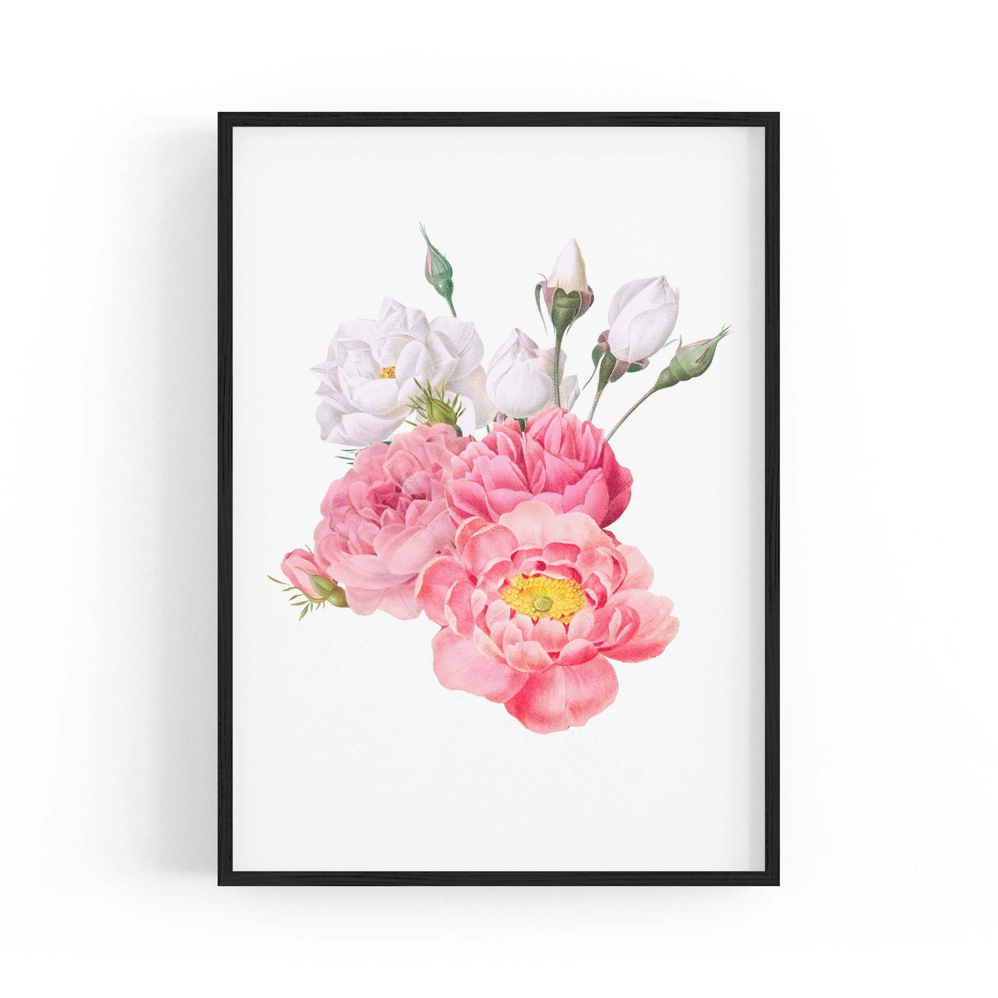 Botanical Flower Painting Floral Kitchen Wall Art #6 - The Affordable Art Company