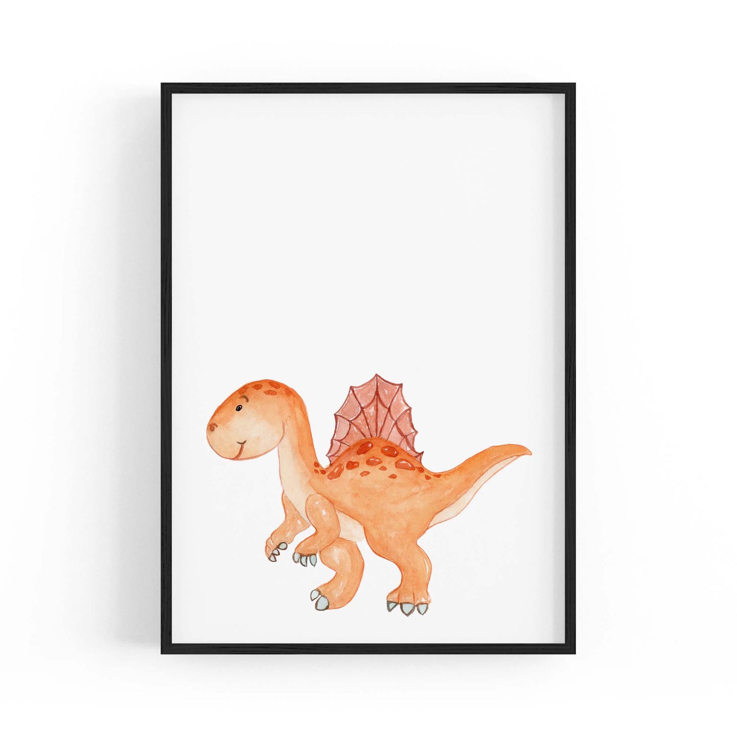 Cute Cartoon Dinosaur Boys Bedroom Wall Art #9 - The Affordable Art Company