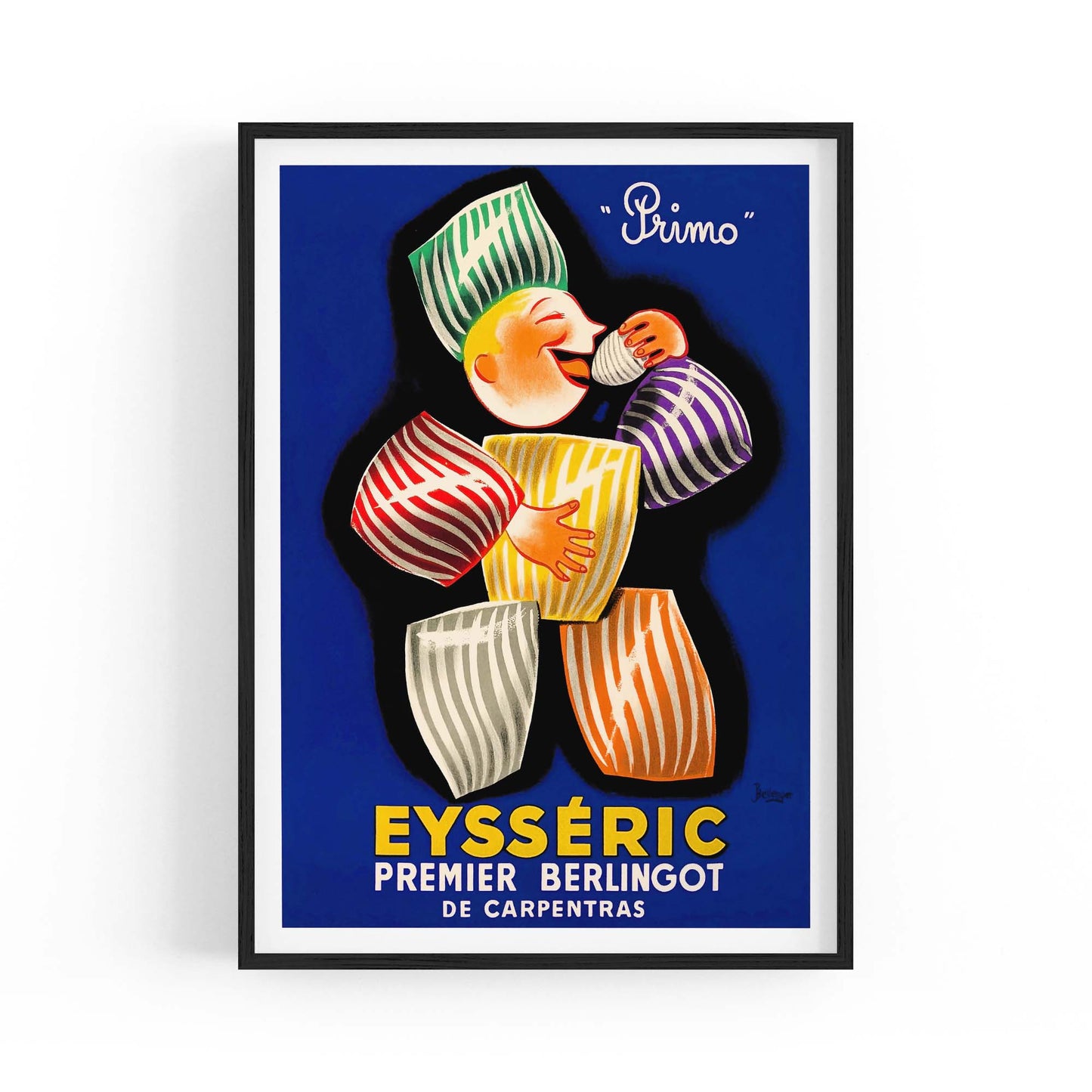 Eysseric French Vintage Food Advert Wall Art - The Affordable Art Company