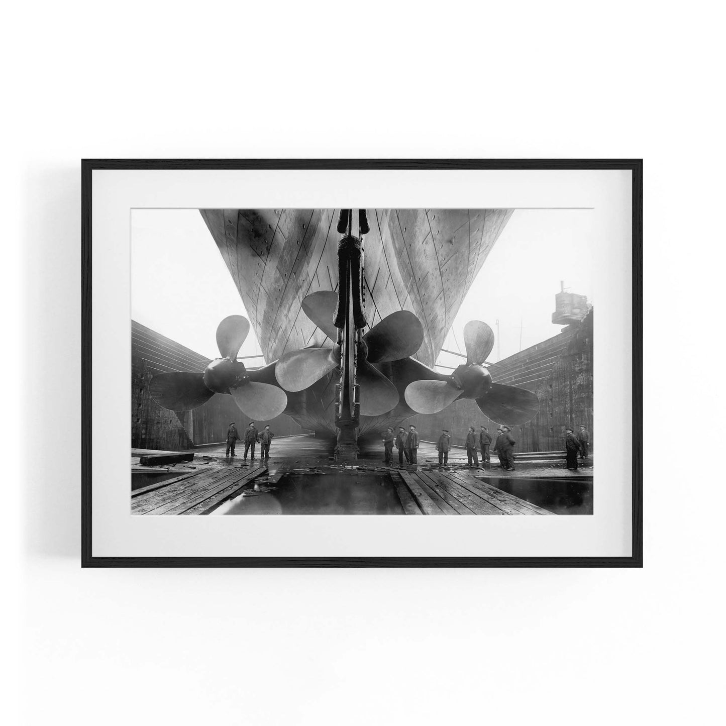 Vintage Titanic Ship Photograph Wall Art #1 - The Affordable Art Company