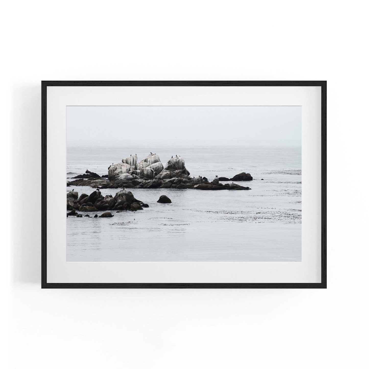 Wild Rocks Coastal Photograph Wall Art - The Affordable Art Company