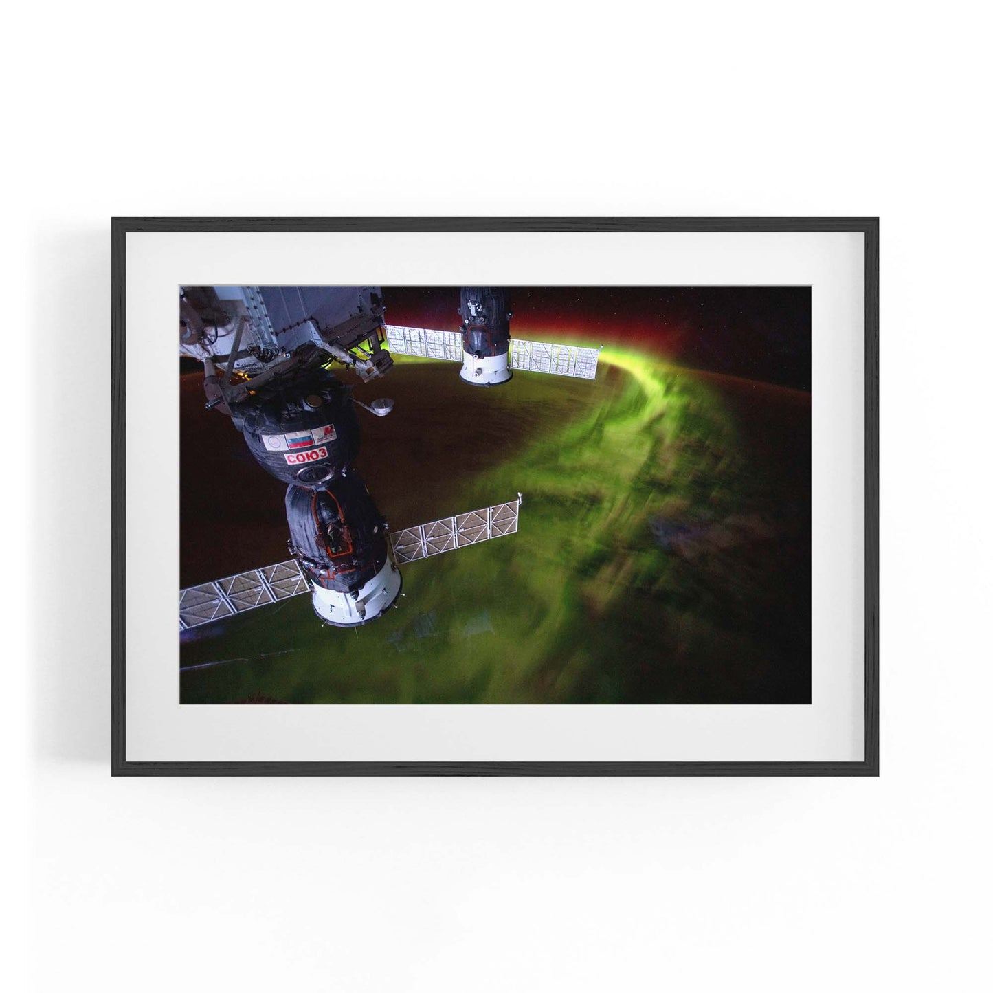 Aurora Australis Photograph Space Wall Art - The Affordable Art Company