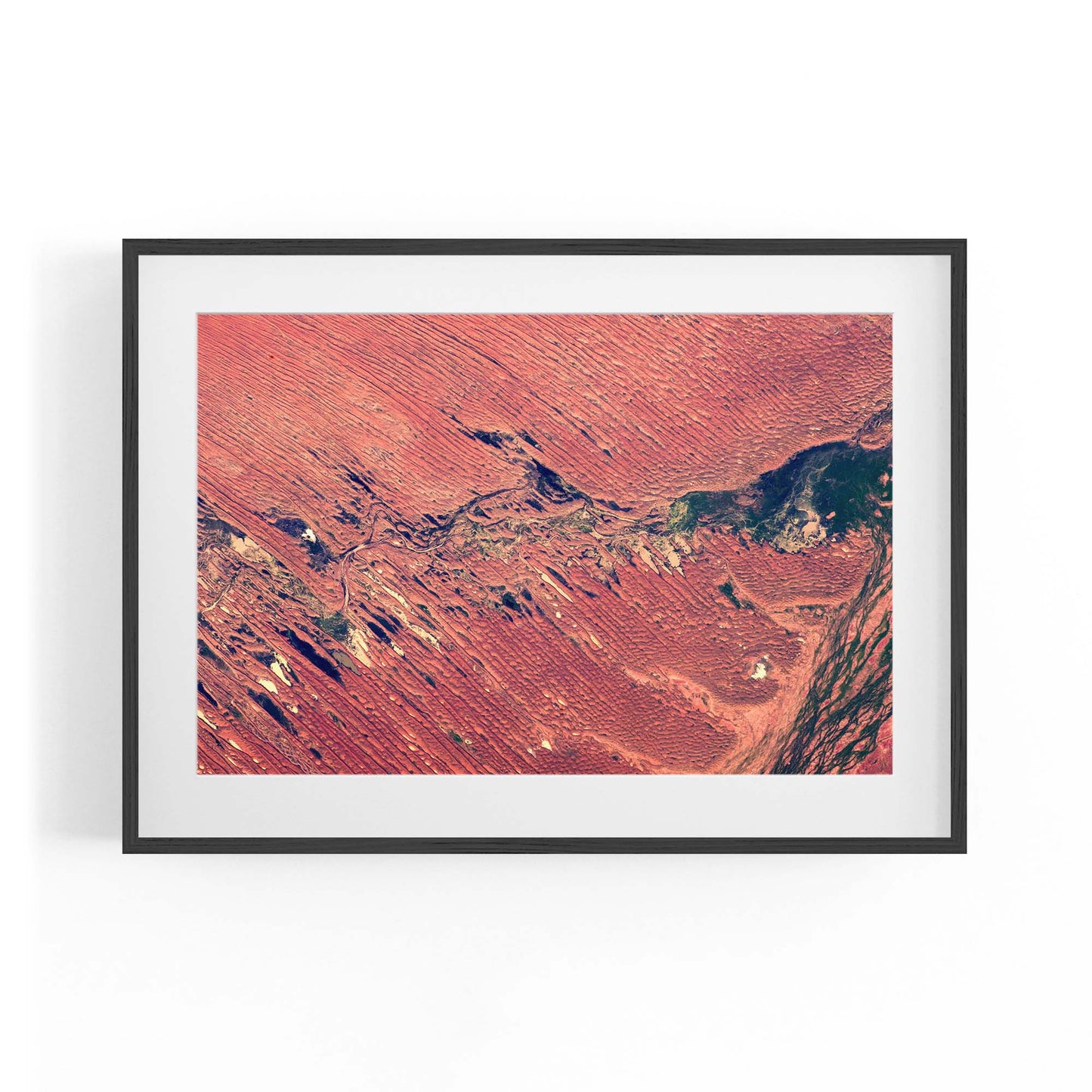 Sand Dunes, Australia Aerial Photograph Wall Art - The Affordable Art Company