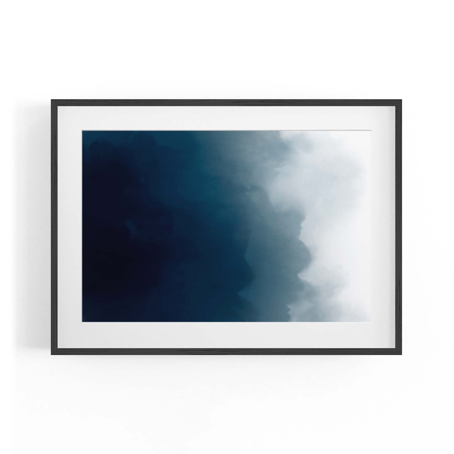 Minimal Blue Painting Abstract Modern Wall Art #17 - The Affordable Art Company