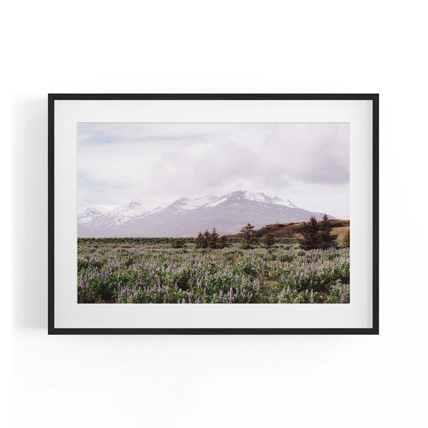 Calm Winter Landscape Photograph Wall Art - The Affordable Art Company