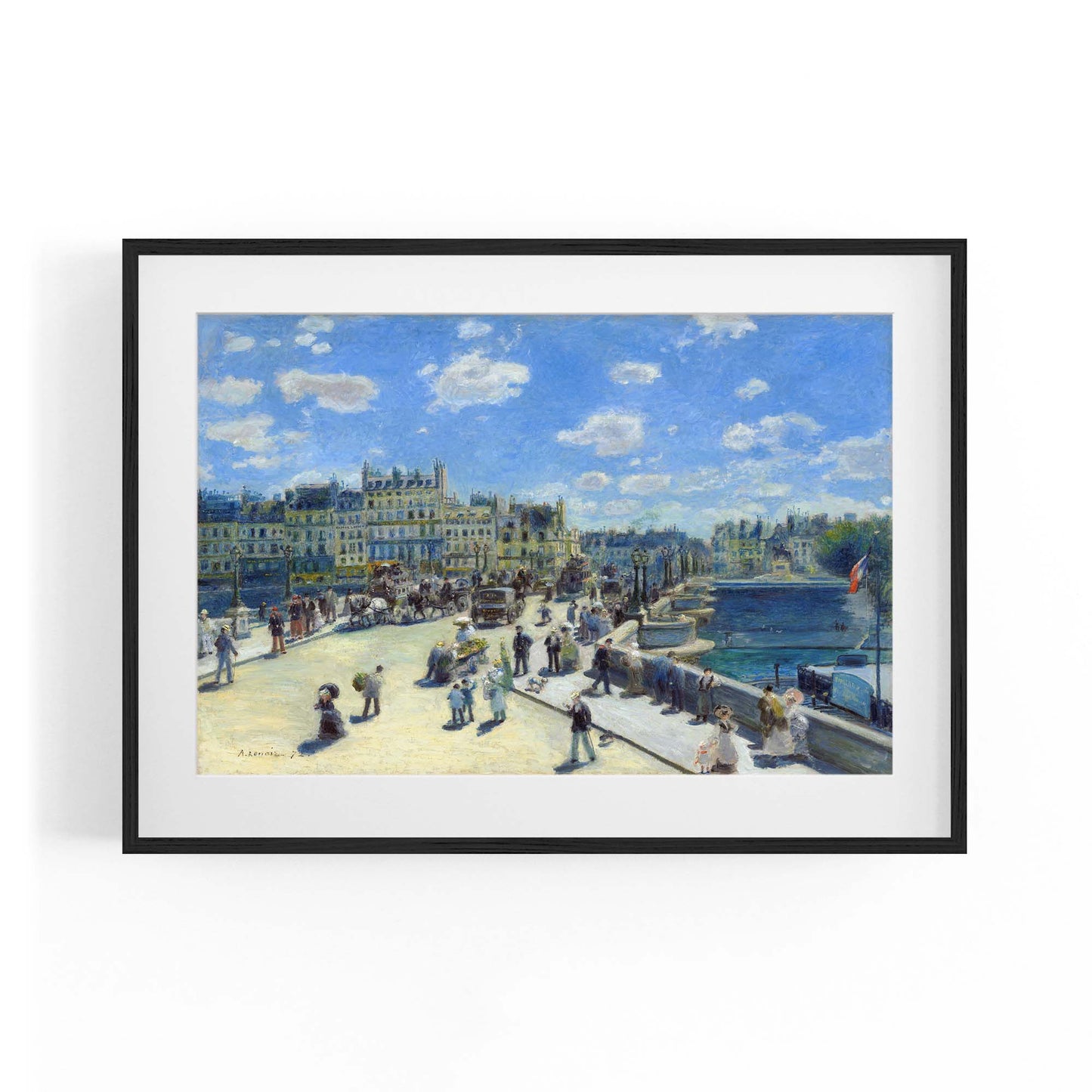 Pont Neuf, Renoir Famous Painting Wall Art - The Affordable Art Company