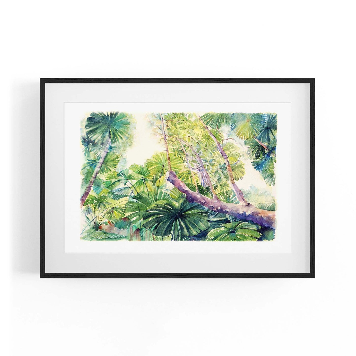 Daintree Rainforest Queensland Painting Wall Art - The Affordable Art Company