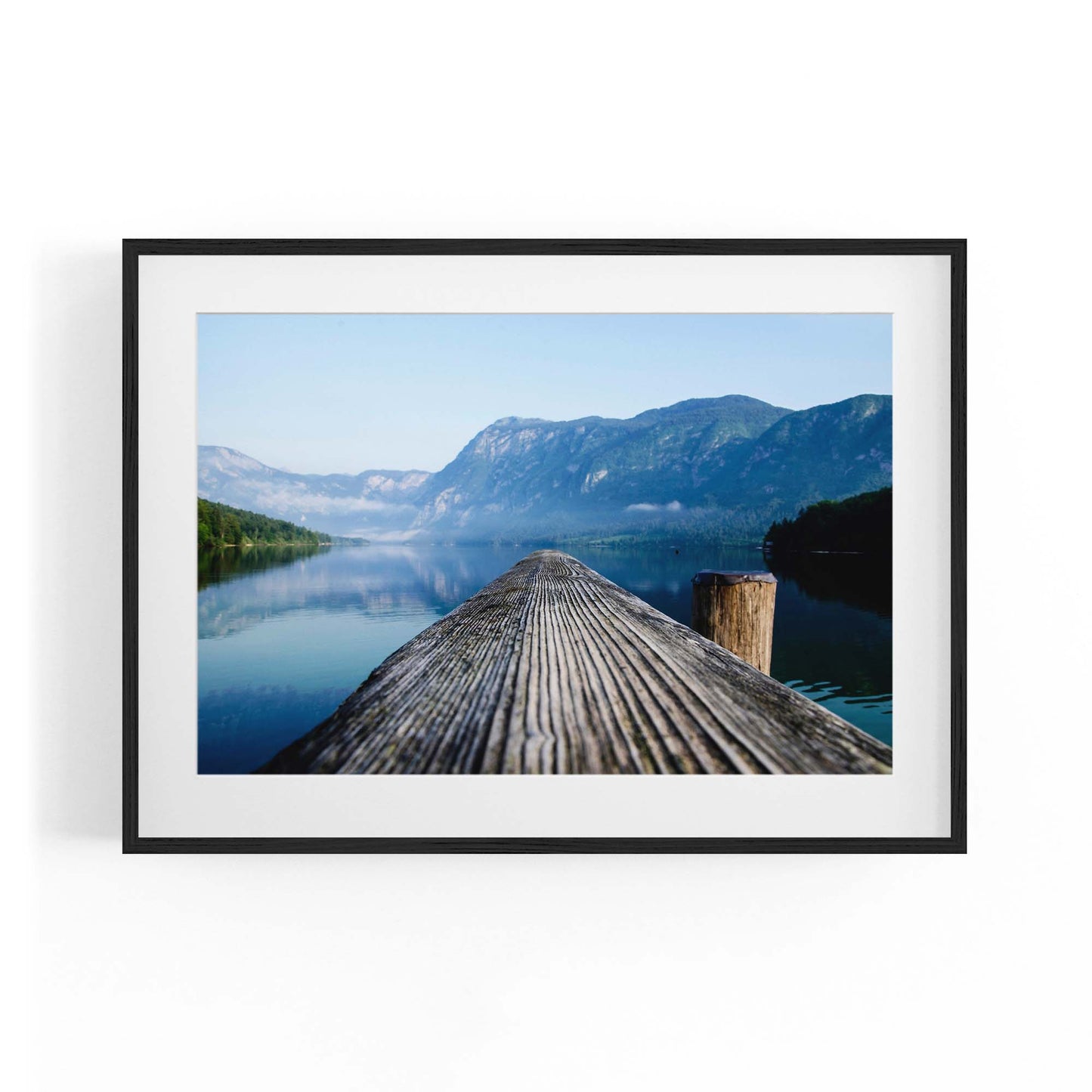 Lookout Lake Landscape Photograph Wall Art - The Affordable Art Company
