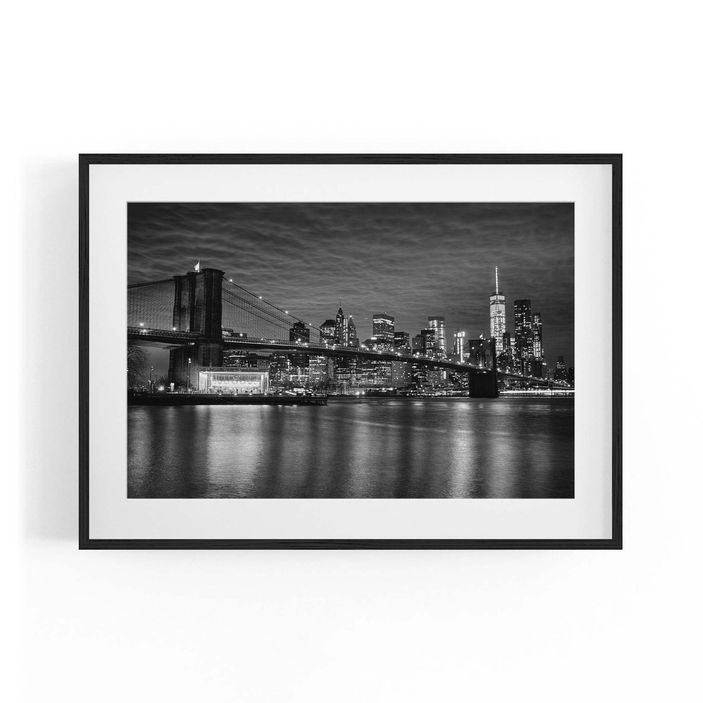 Brooklyn Bridge New York Photograph Wall Art - The Affordable Art Company