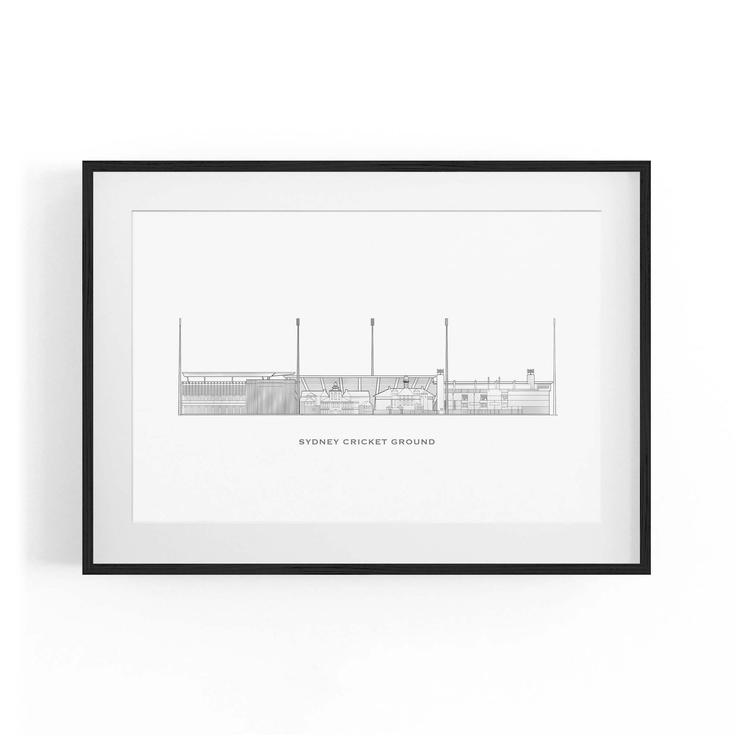 Sydney Cricket Ground Original Wall Art - The Affordable Art Company