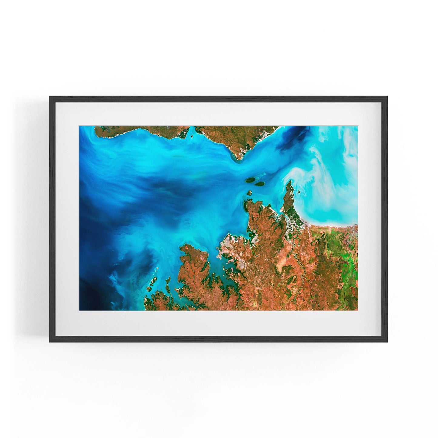 Clarence Strait, Australia Aerial Photograph Wall Art - The Affordable Art Company