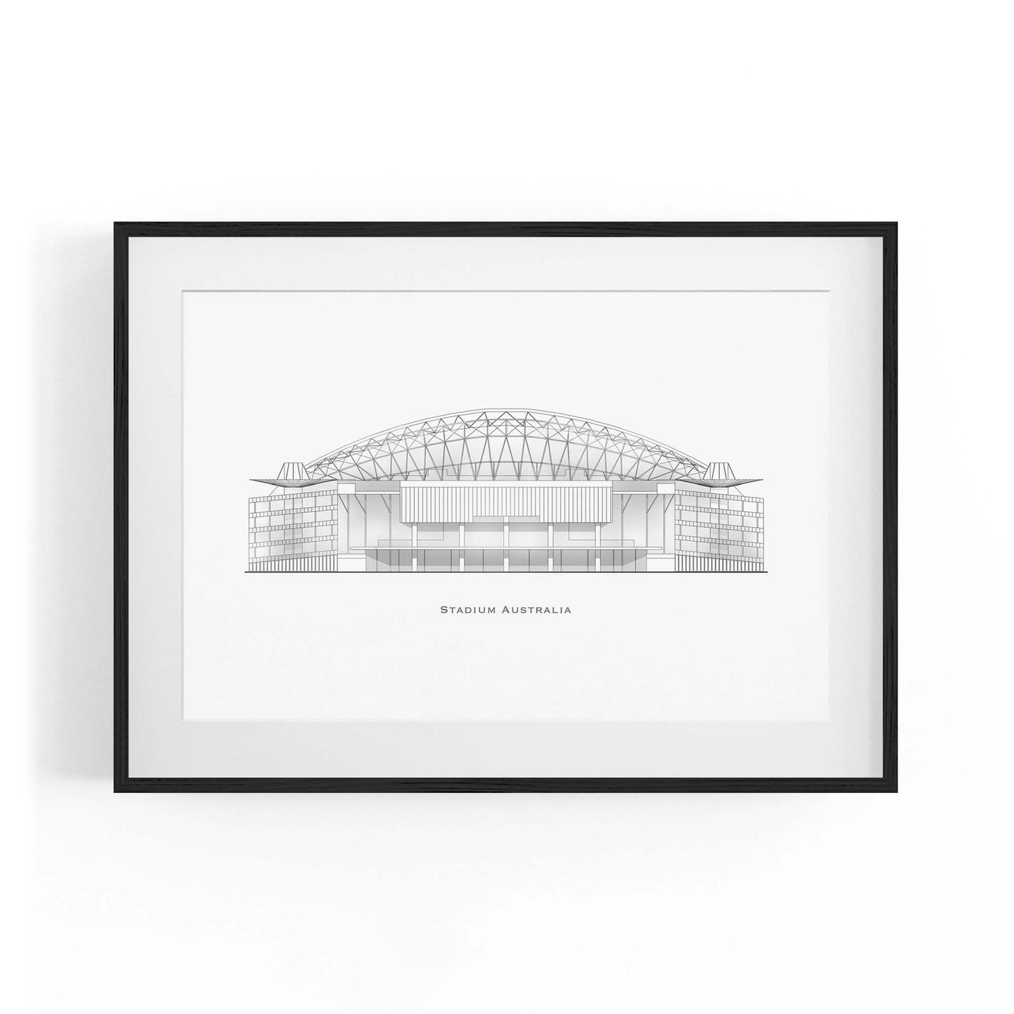 Stadium Australia, Sydney Original Wall Art - The Affordable Art Company