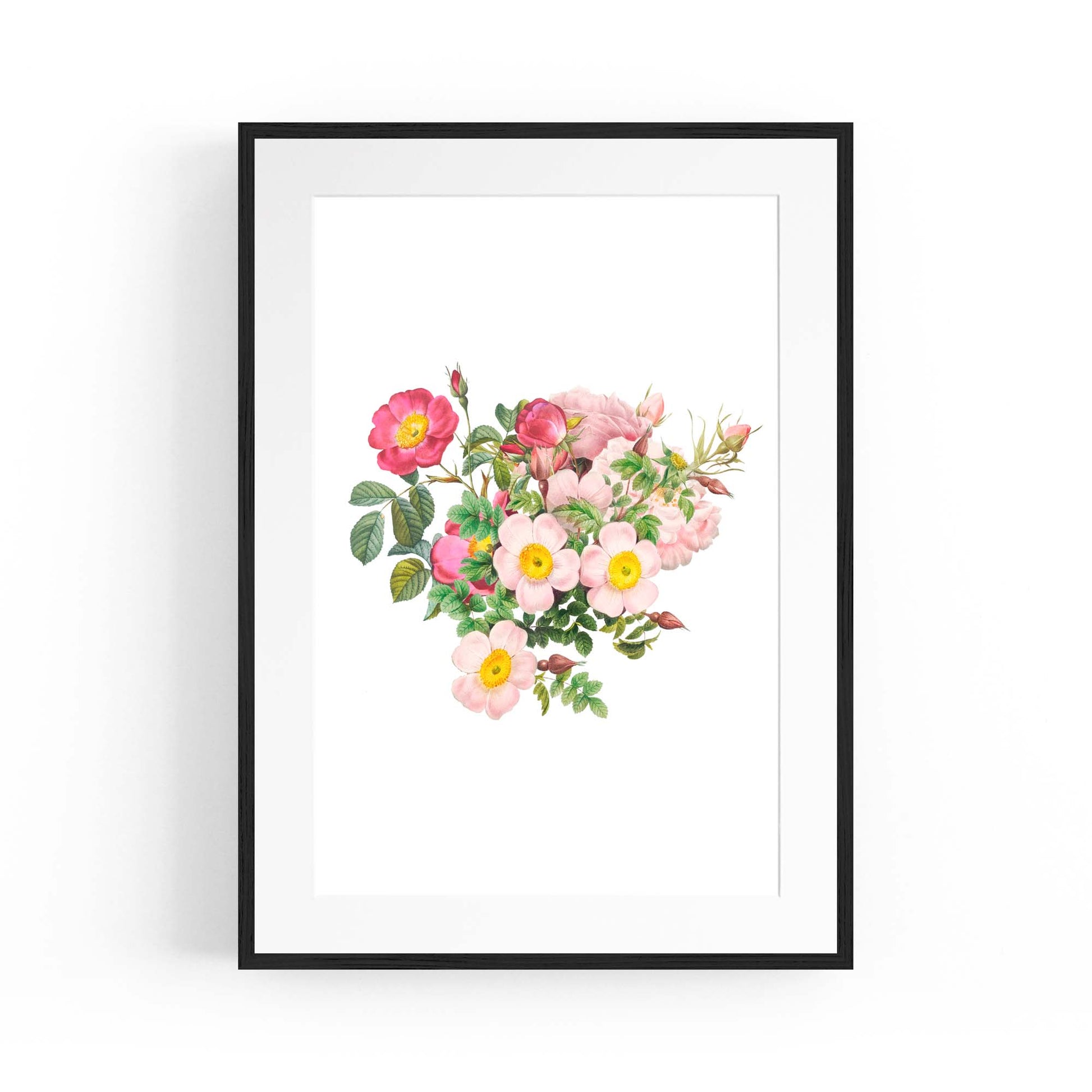 Botanical Flower Painting Floral Kitchen Wall Art #4 - The Affordable Art Company