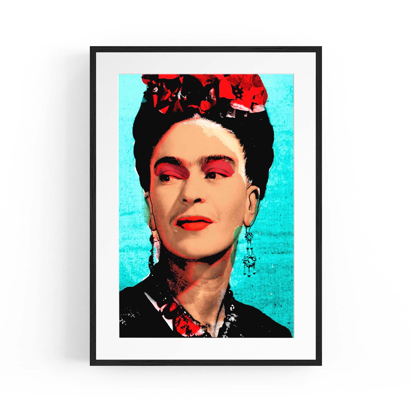 Frida Kahlo Pop Art Fashion Wall Art - The Affordable Art Company