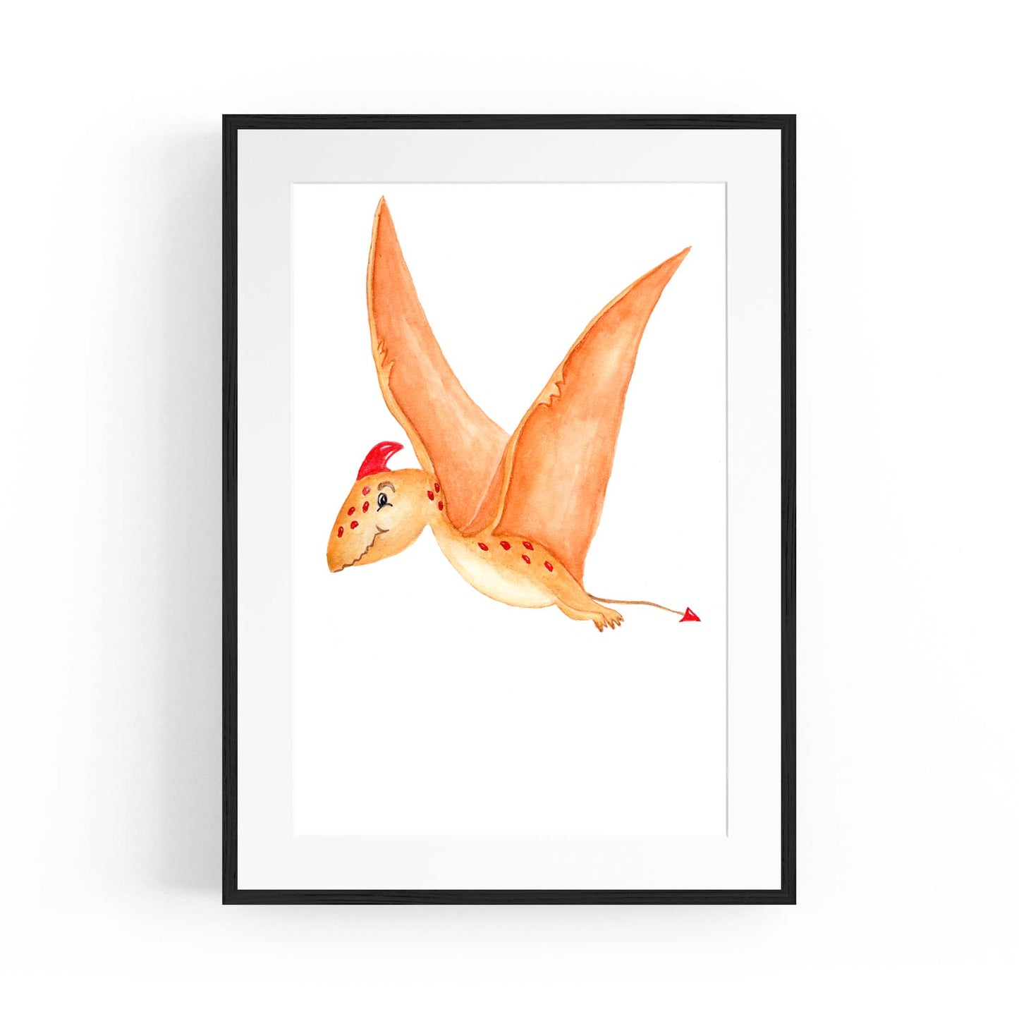 Cute Cartoon Dinosaur Boys Bedroom Wall Art #11 - The Affordable Art Company