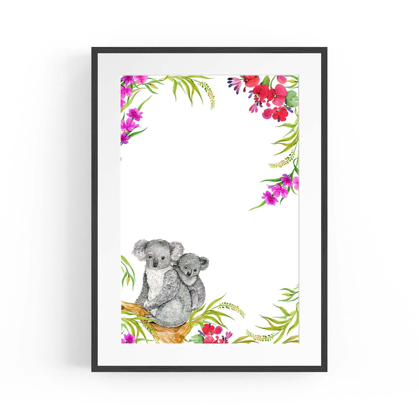 Australian Koala Painting Animal Nursery Wall Art #2 - The Affordable Art Company