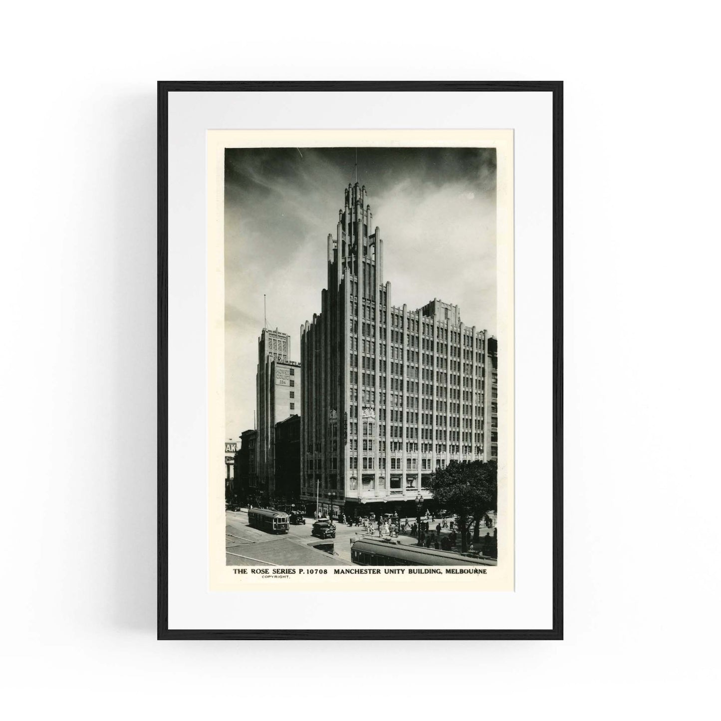 Manchester Unity Building, Melbourne Vintage Art - The Affordable Art Company