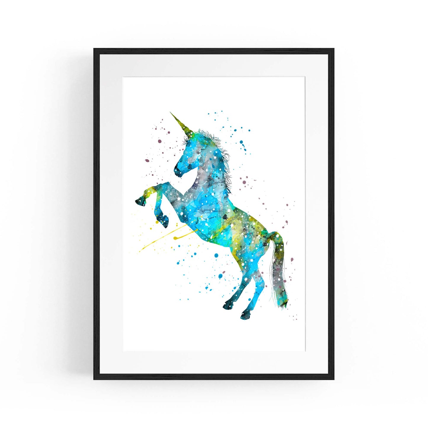 Unicorn Nursery Girls Bedroom Wall #1 - The Affordable Art Company