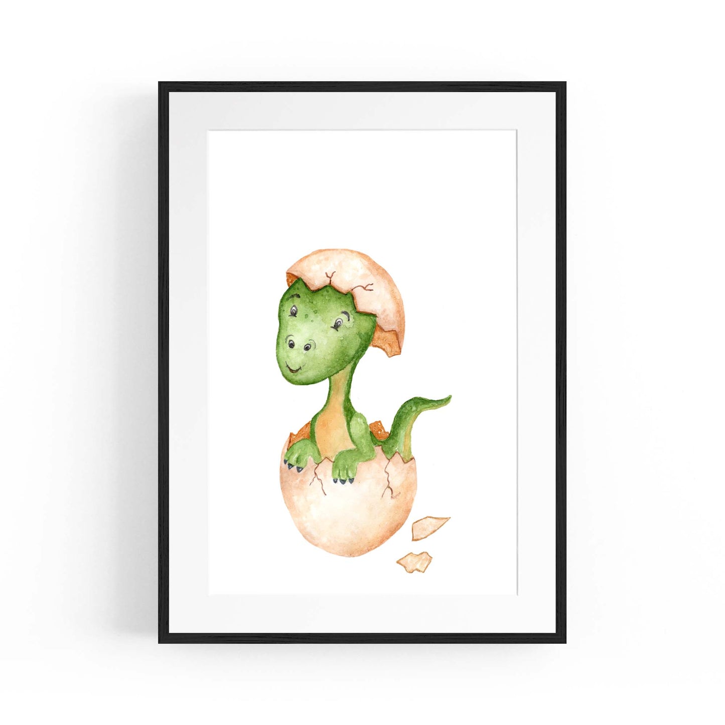 Cute Cartoon Dinosaur Boys Bedroom Wall Art #10 - The Affordable Art Company