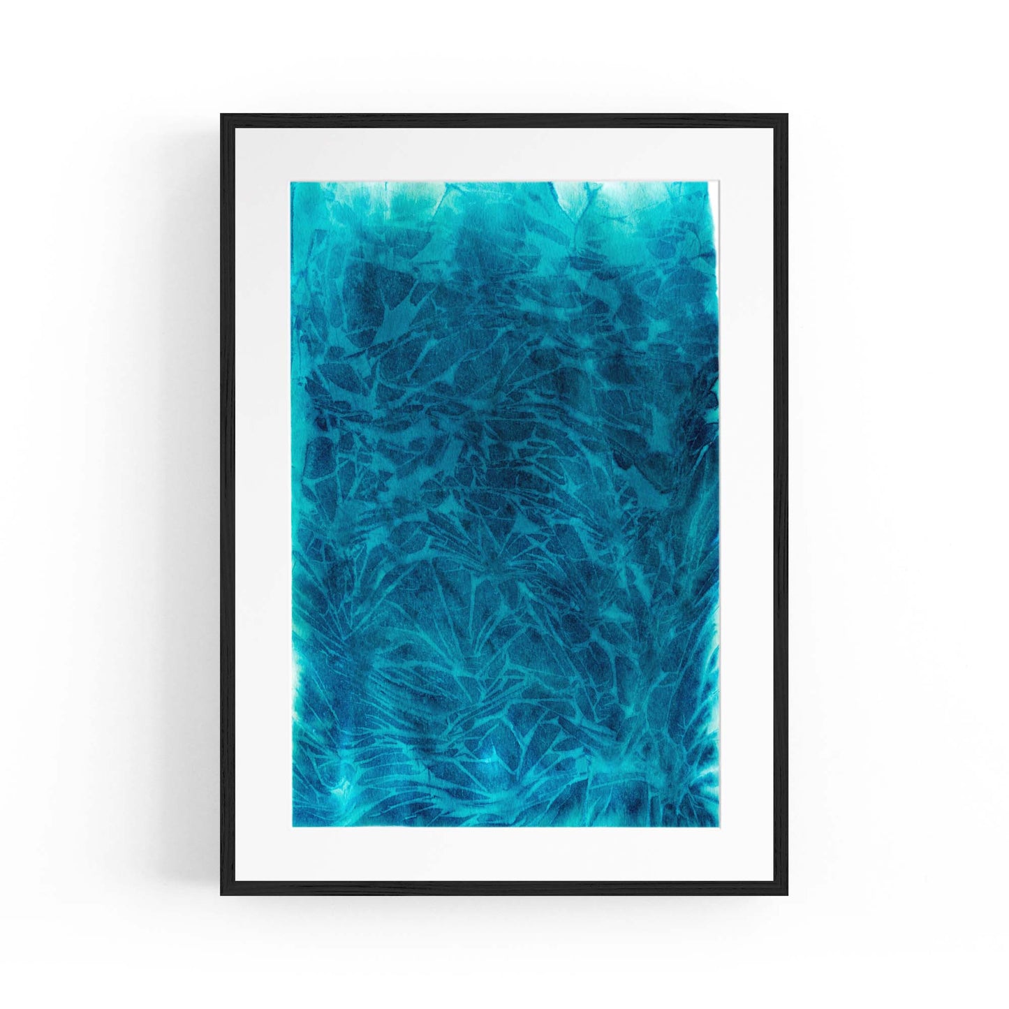 Minimal Blue Painting Abstract Modern Wall Art #19 - The Affordable Art Company