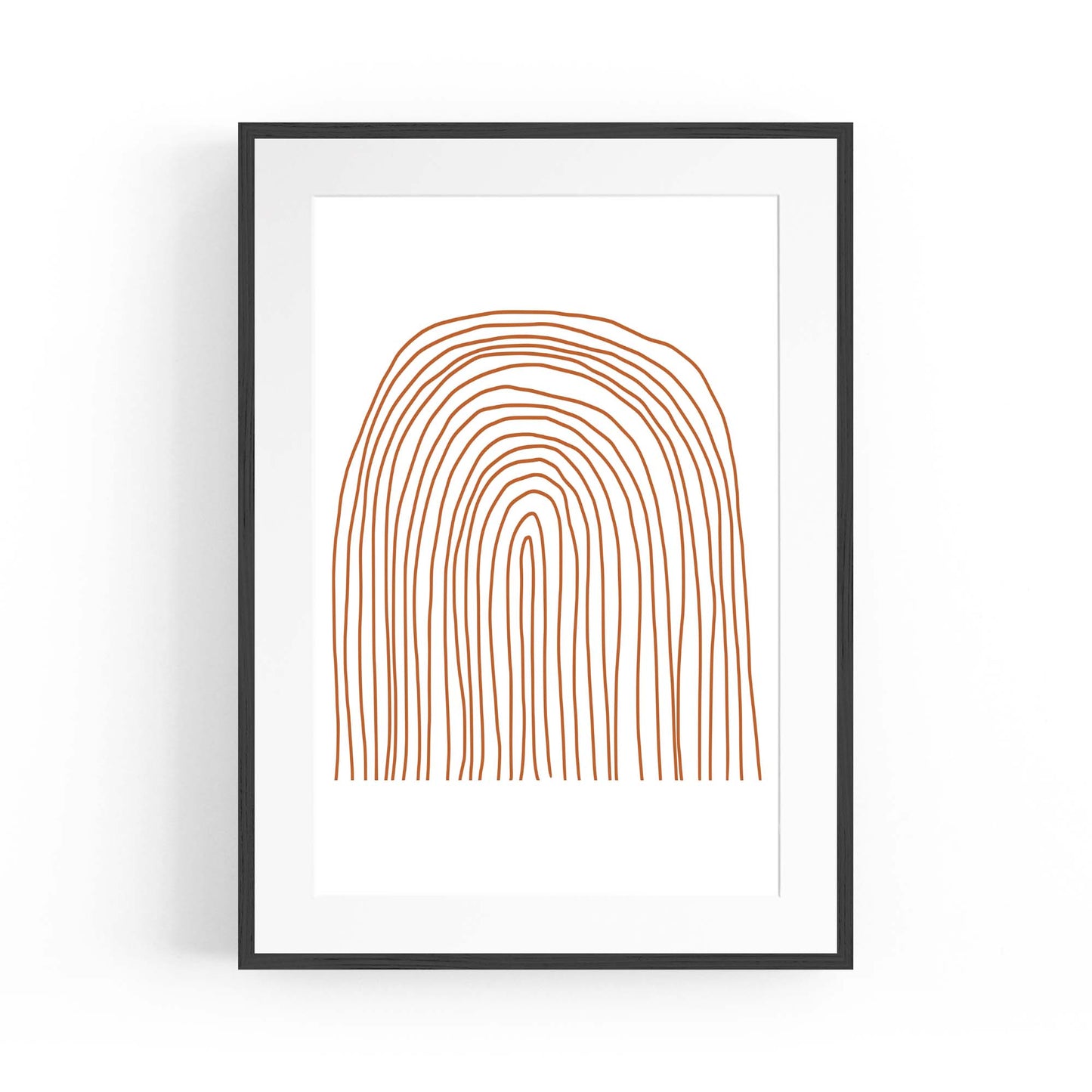 Minimal Lines Abstract Wall Art #2 - The Affordable Art Company
