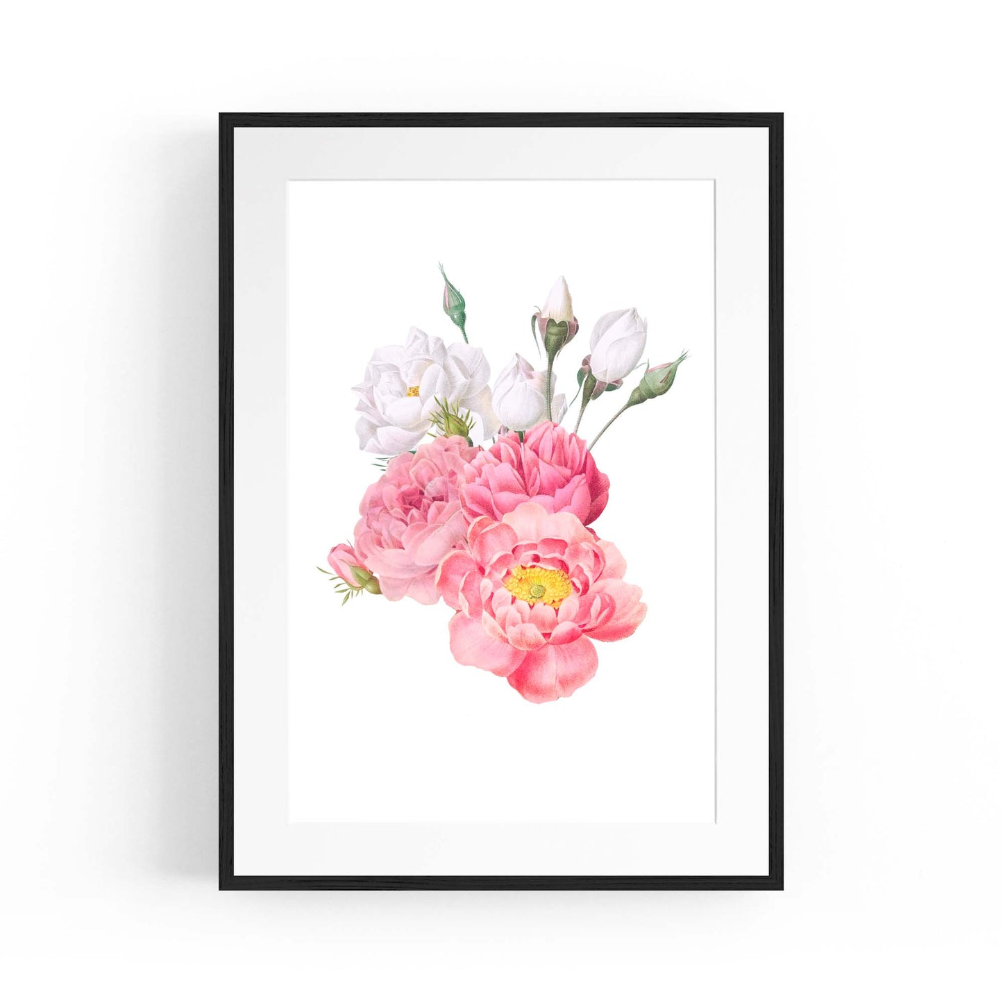 Botanical Flower Painting Floral Kitchen Wall Art #6 - The Affordable Art Company